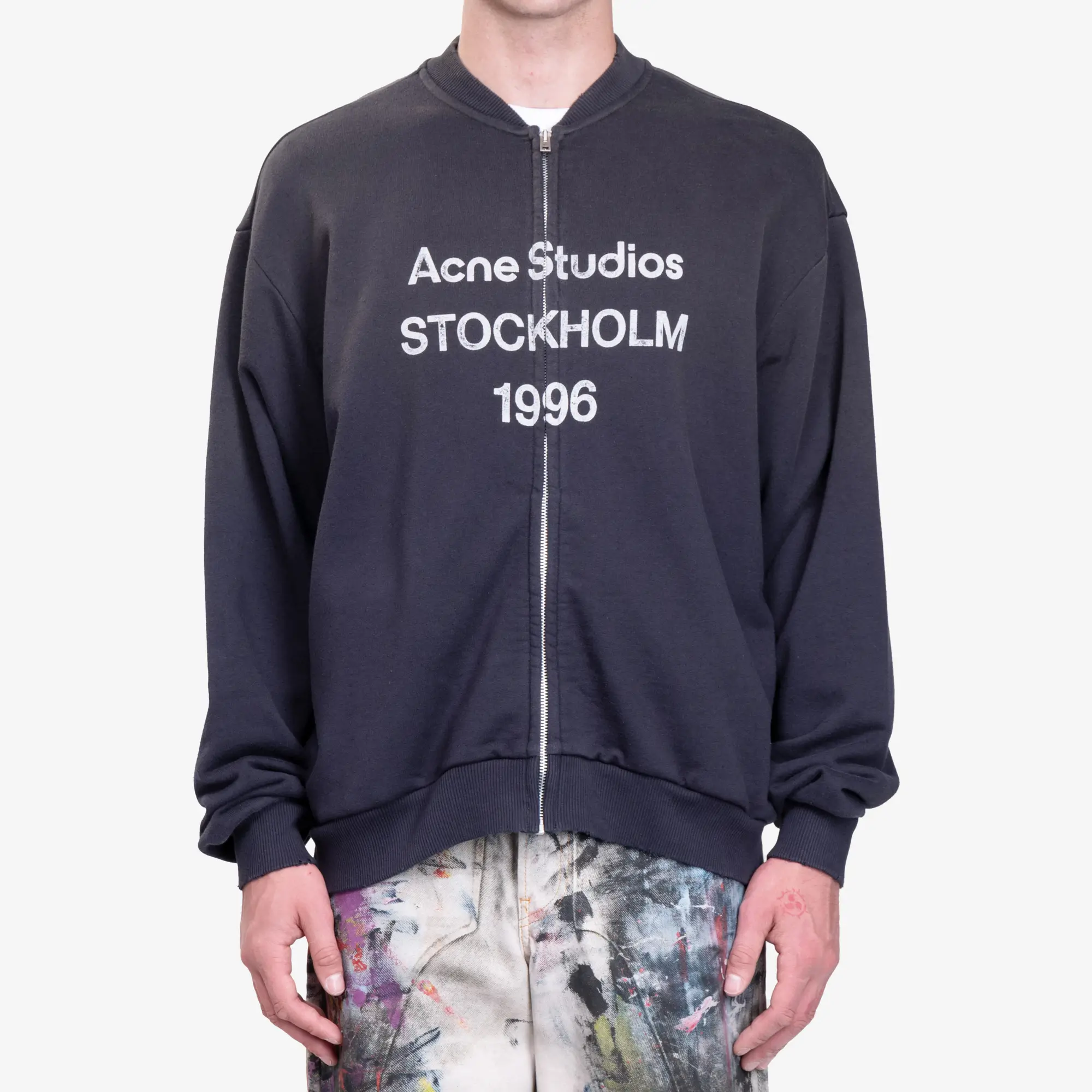 Zip Sweater Logo Jacket
