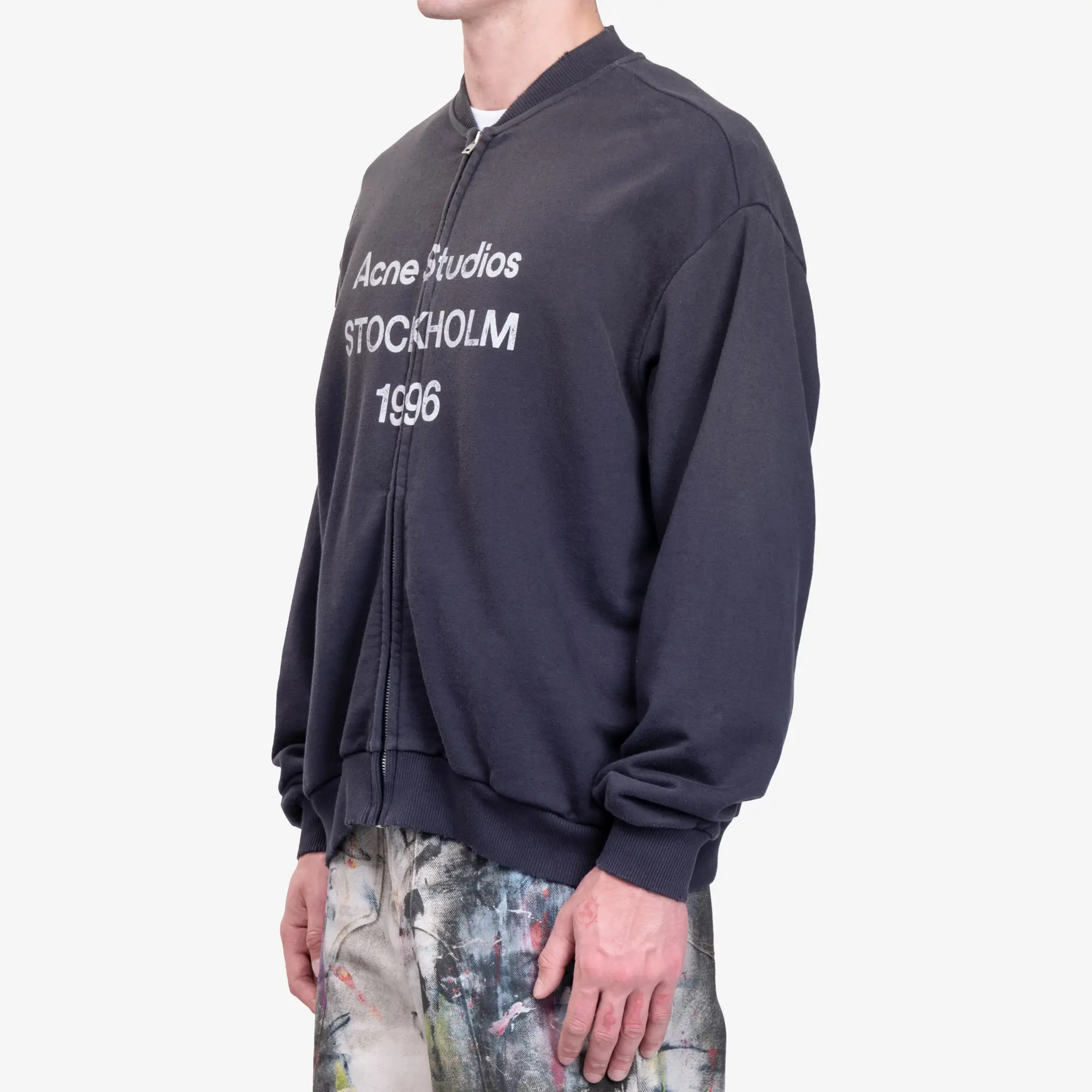 Zip Sweater Logo Jacket - Image 3