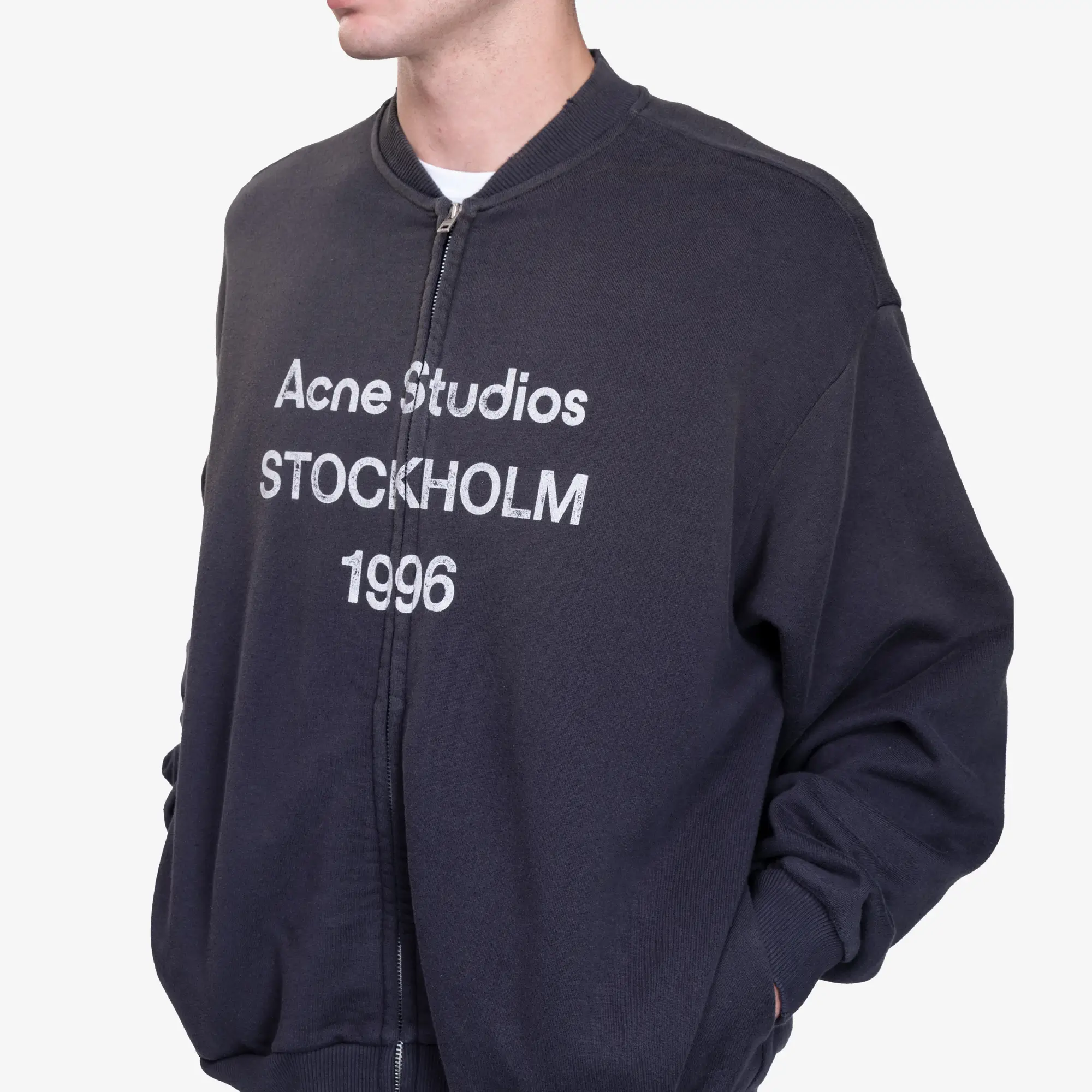Zip Sweater Logo Jacket - Image 5