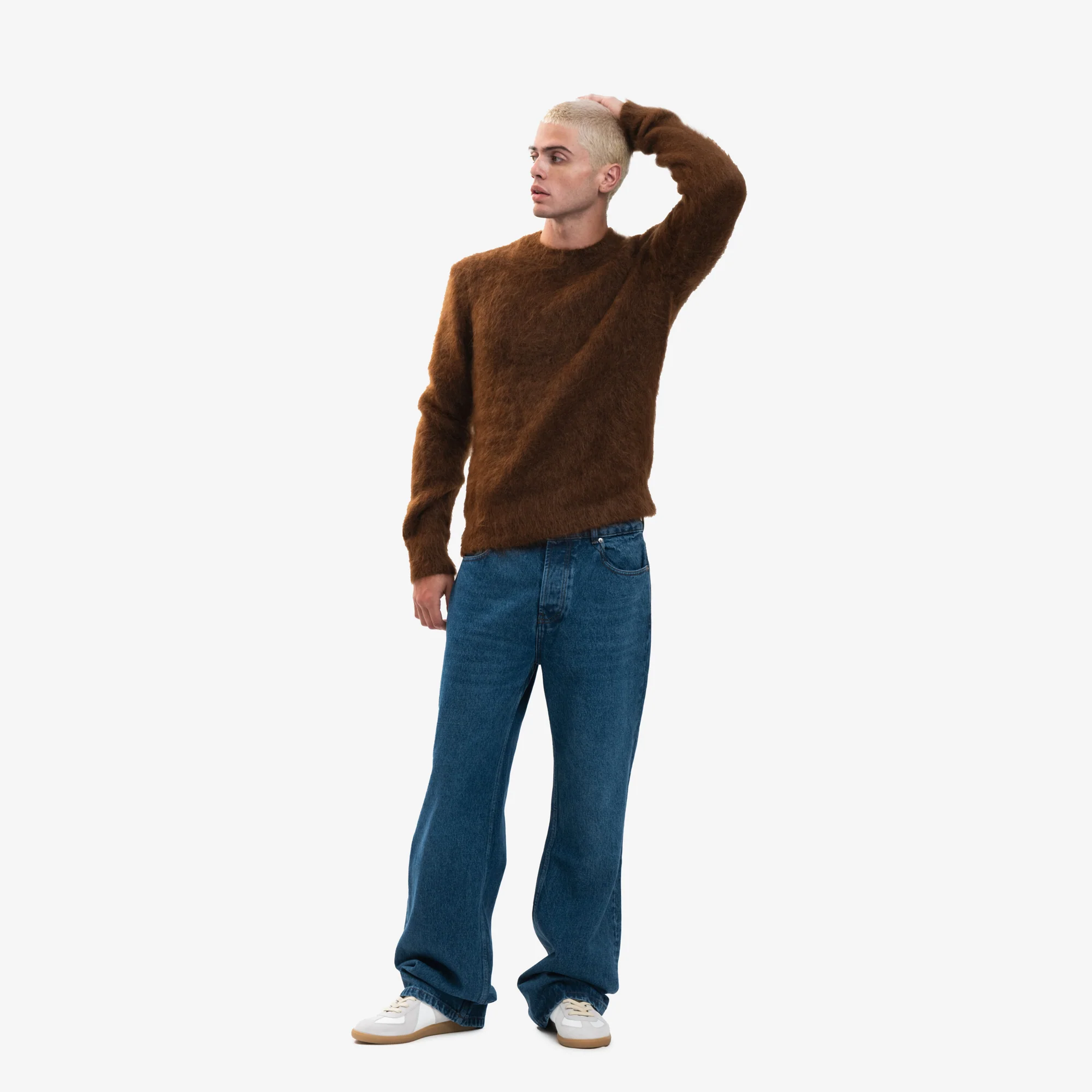 Brushed Mohair Sweater - Image 2