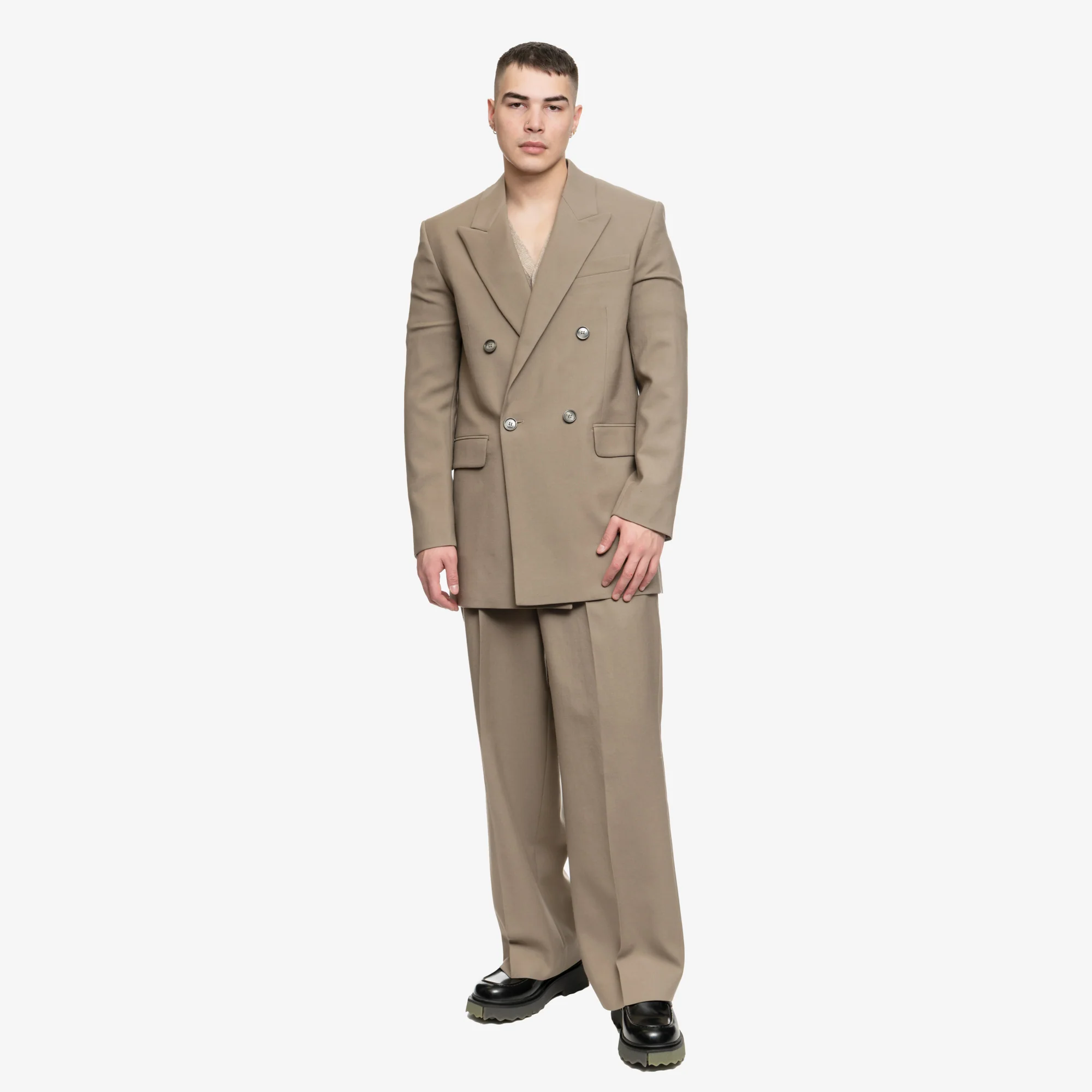 Double Breasted Oversize Jacket - Image 2