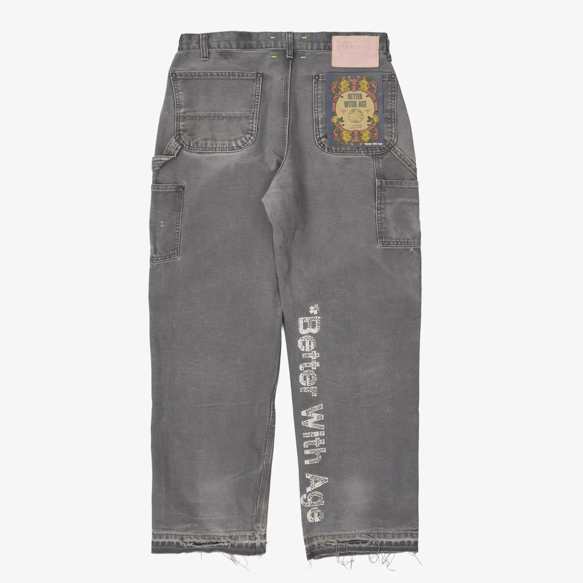 Forgot Hand Bead Dbl Knee Pants - Image 2