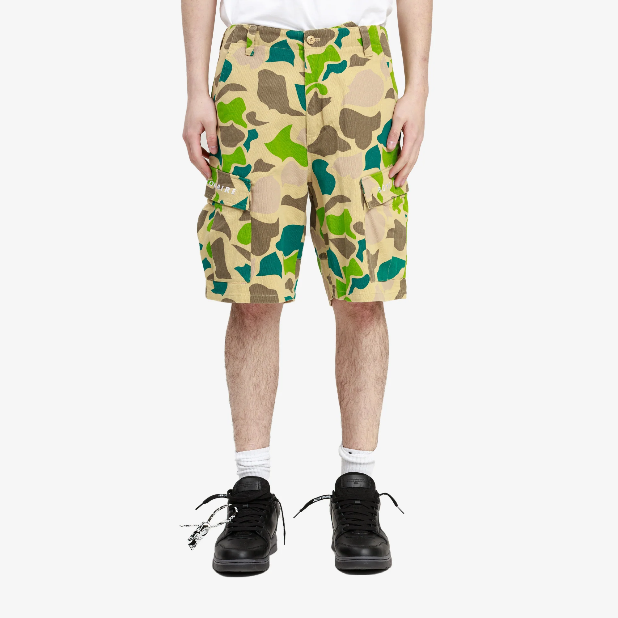 Camo Print Field Shorts