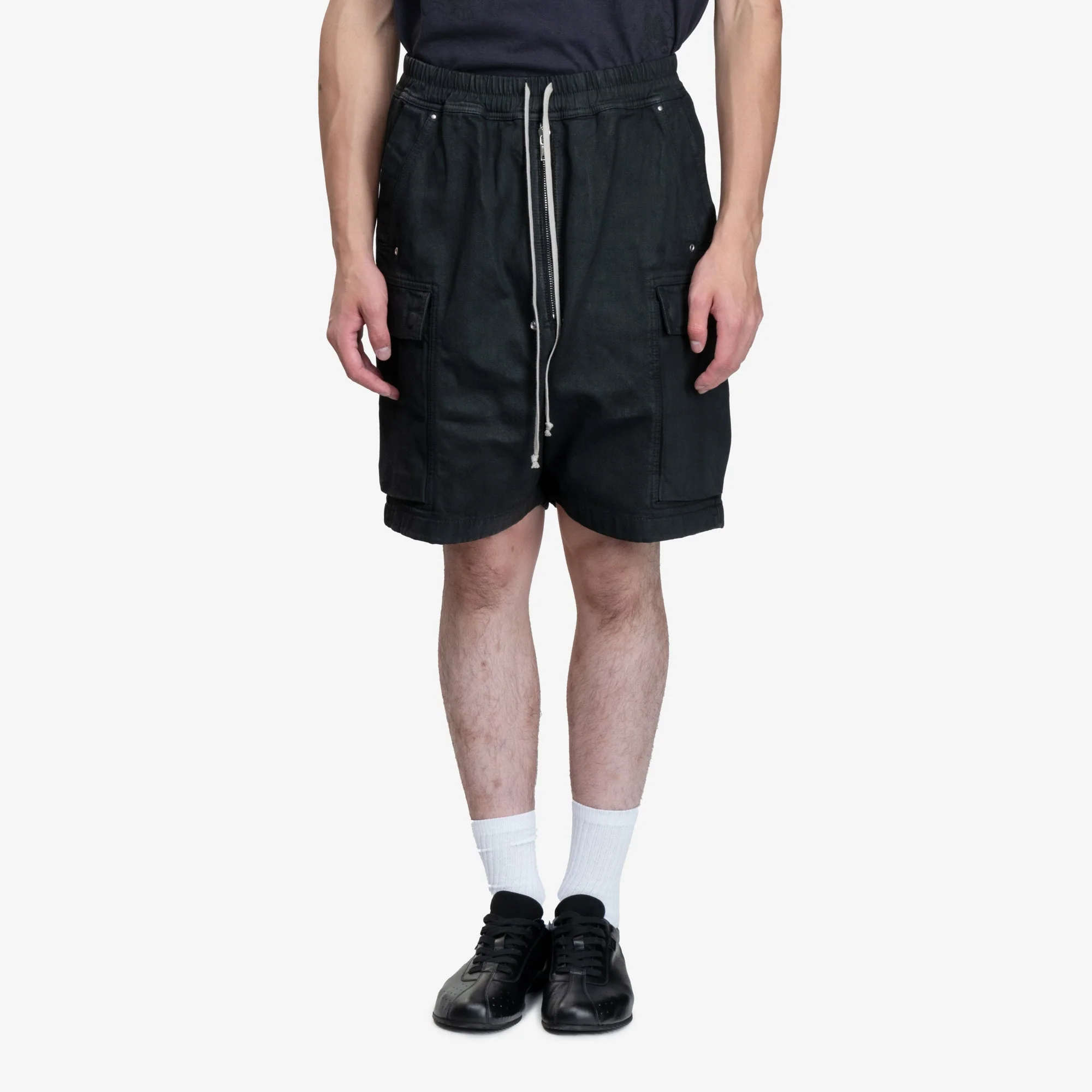 Cargobela Black Wax Shorts