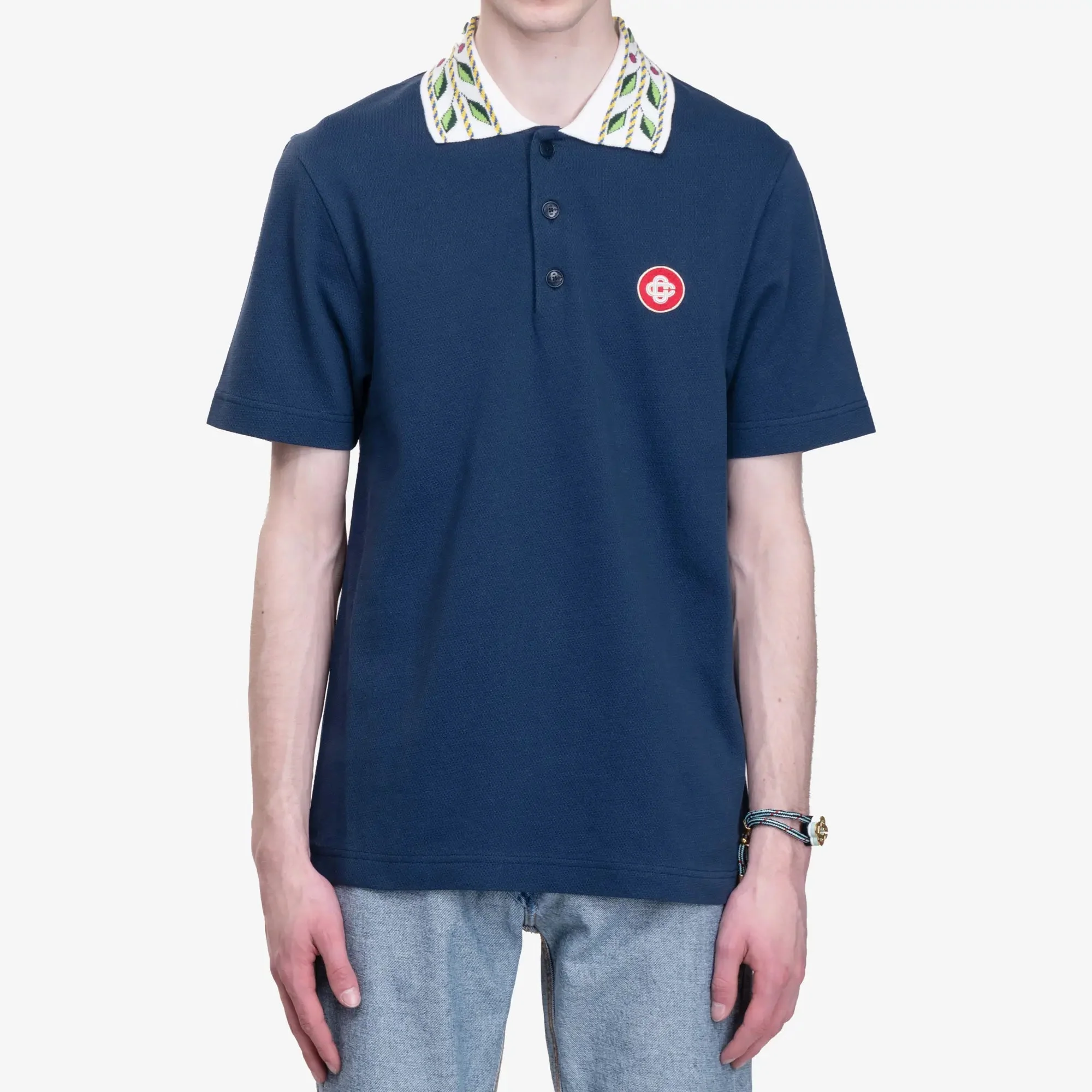 Classic Laurel Pique Polo