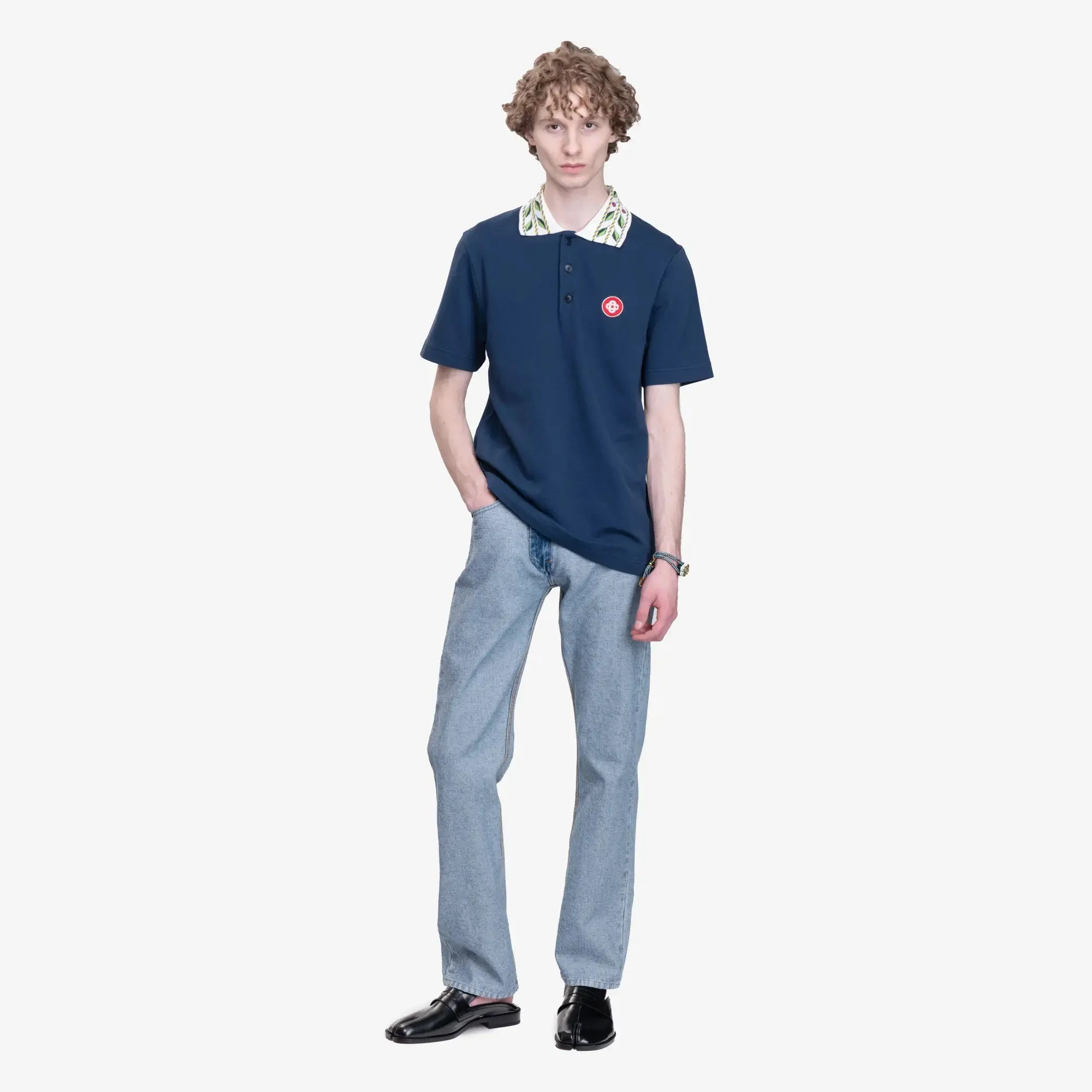 Classic Laurel Pique Polo - Image 2