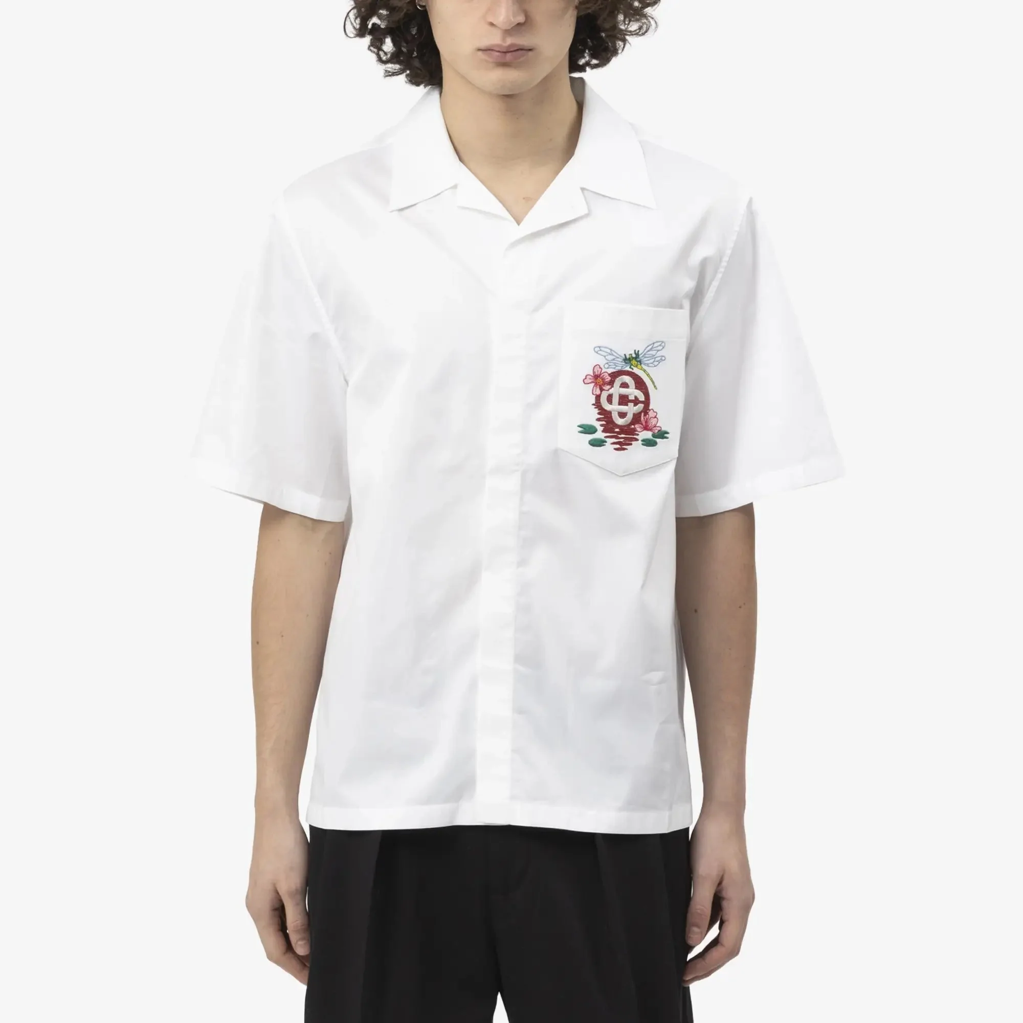 Dragonfly Cuban Collar SS Shirt