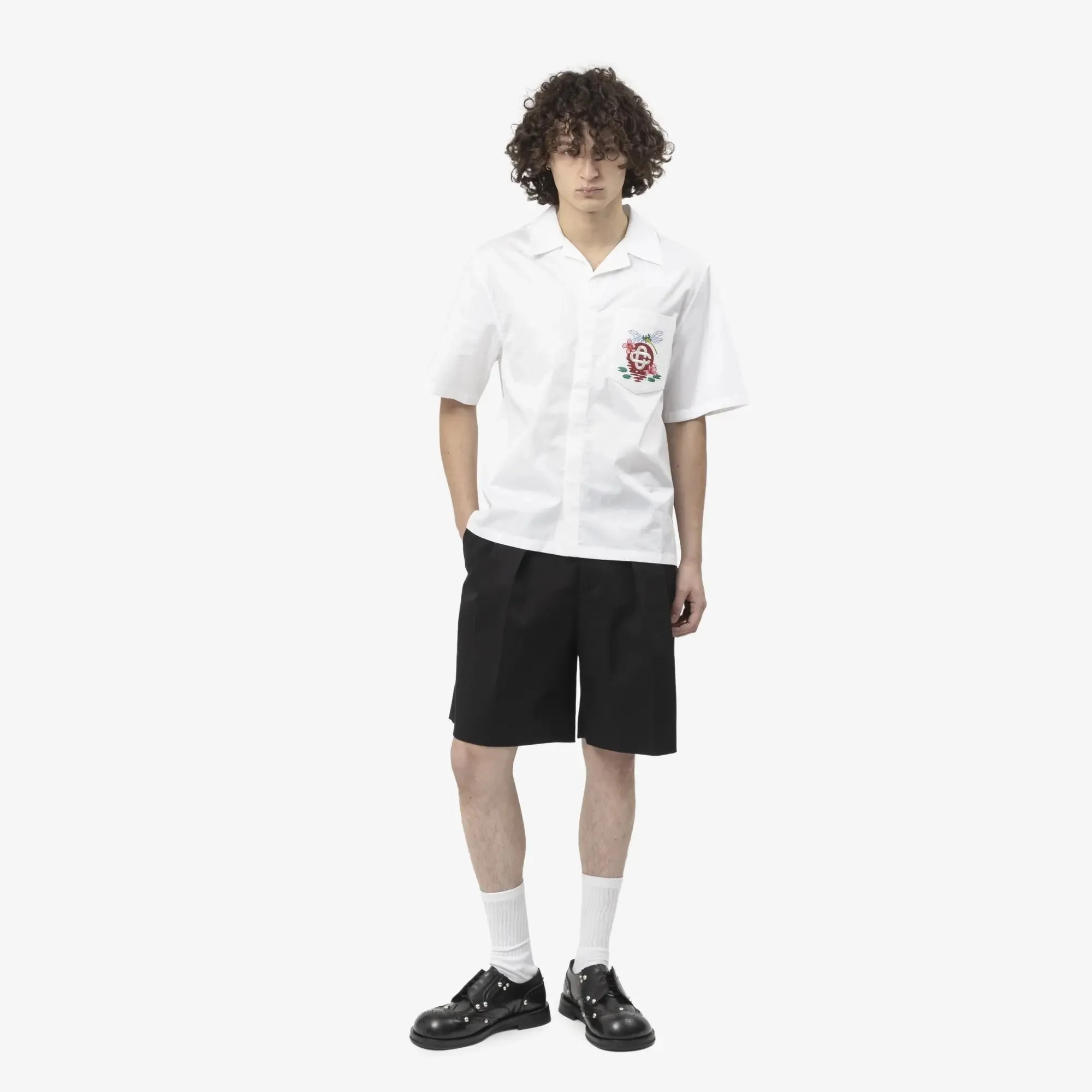 Dragonfly Cuban Collar SS Shirt - Image 2