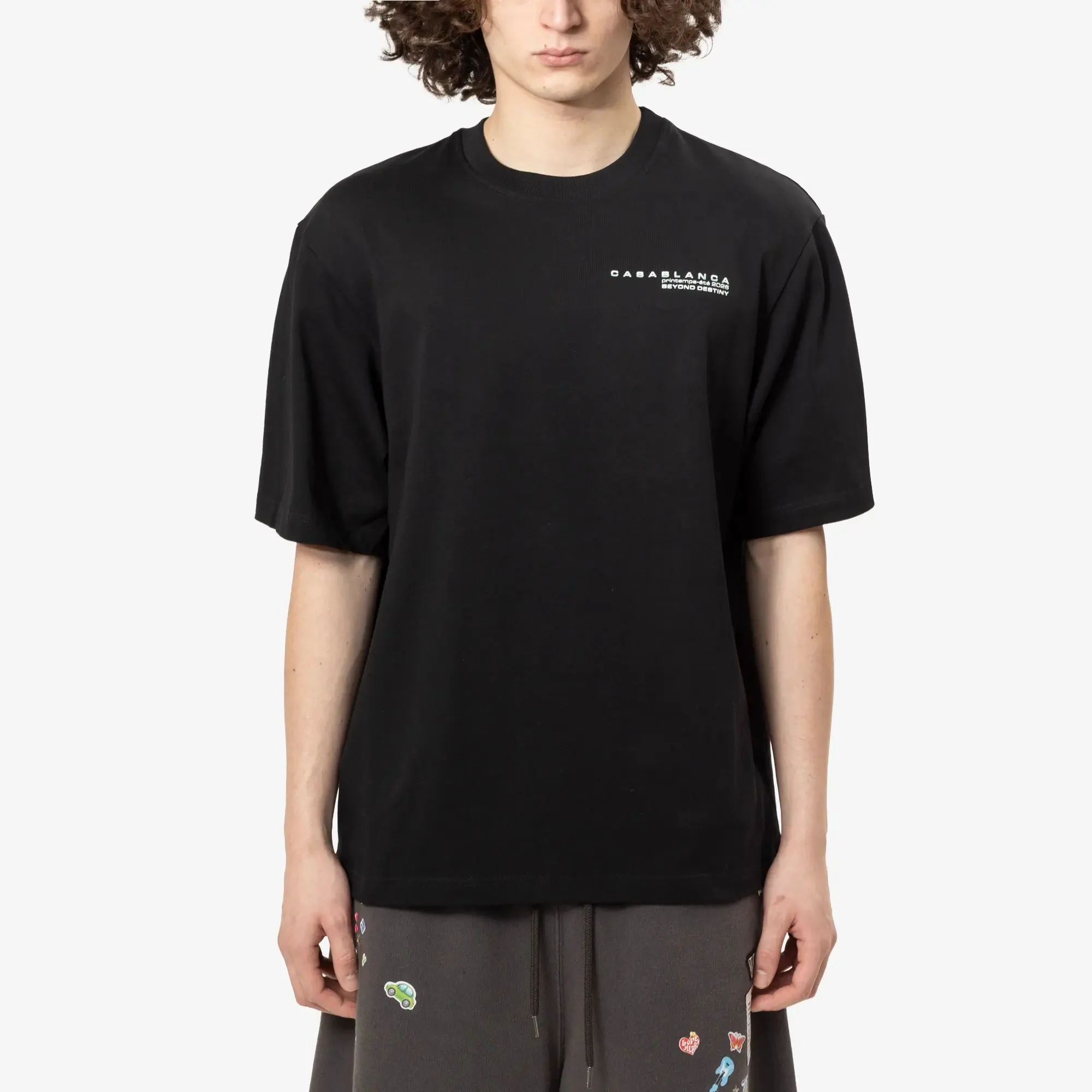 Glitch Orchid Oversize T-Shirt