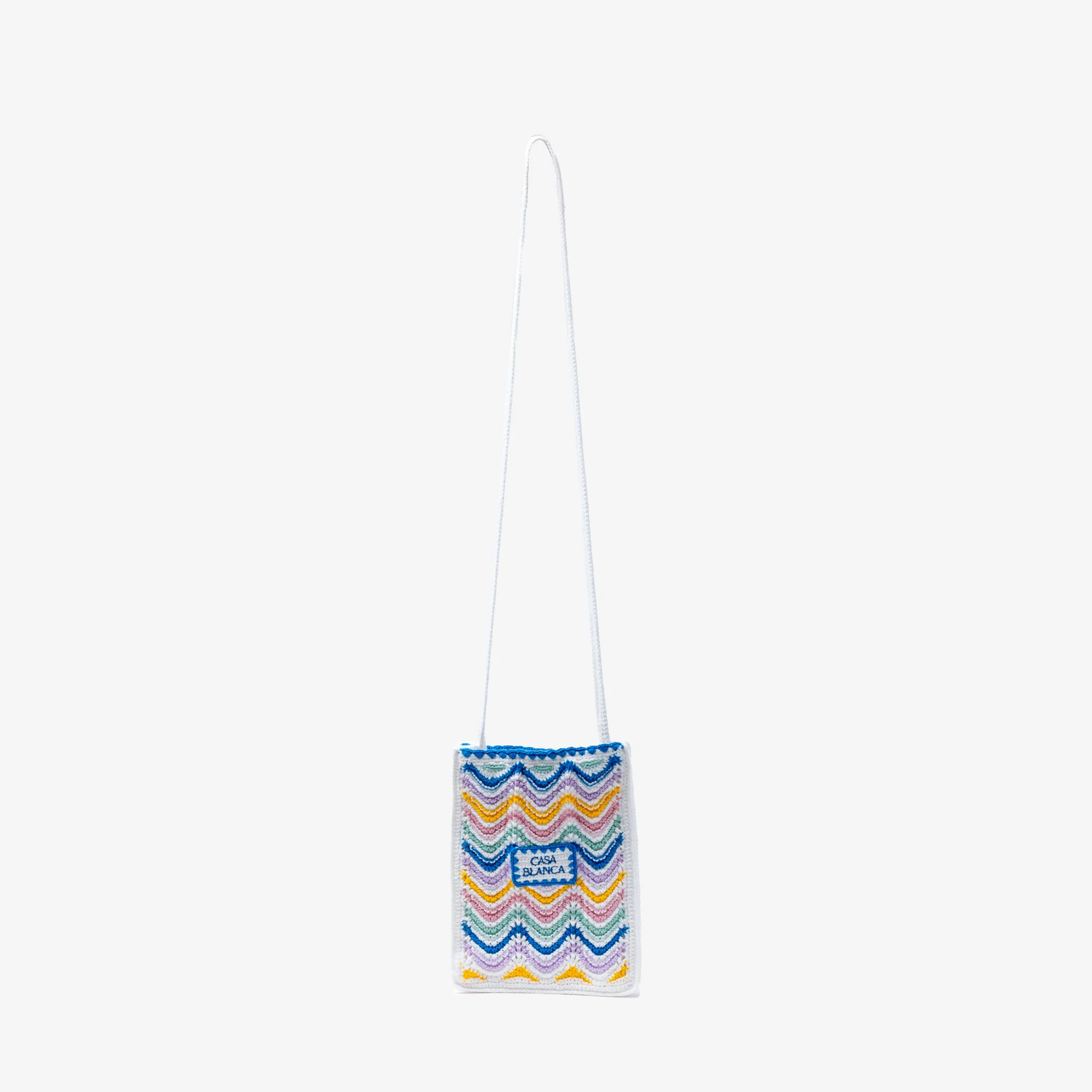 Gradient Wave Mini Crotchet Bag