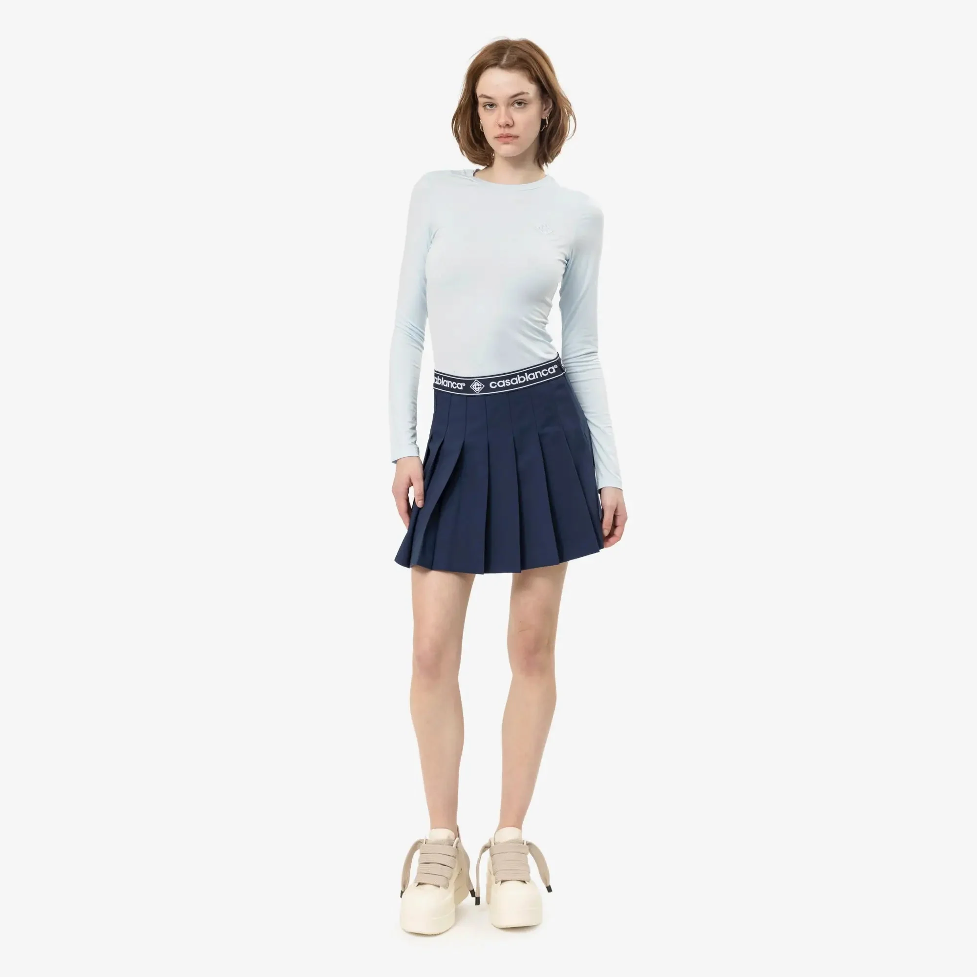 Womens Pleated Skirt - Image 2