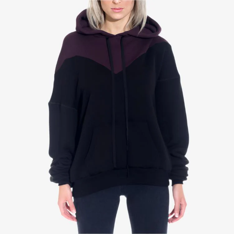 Womens Cashmere Blend Hybrid Hoody