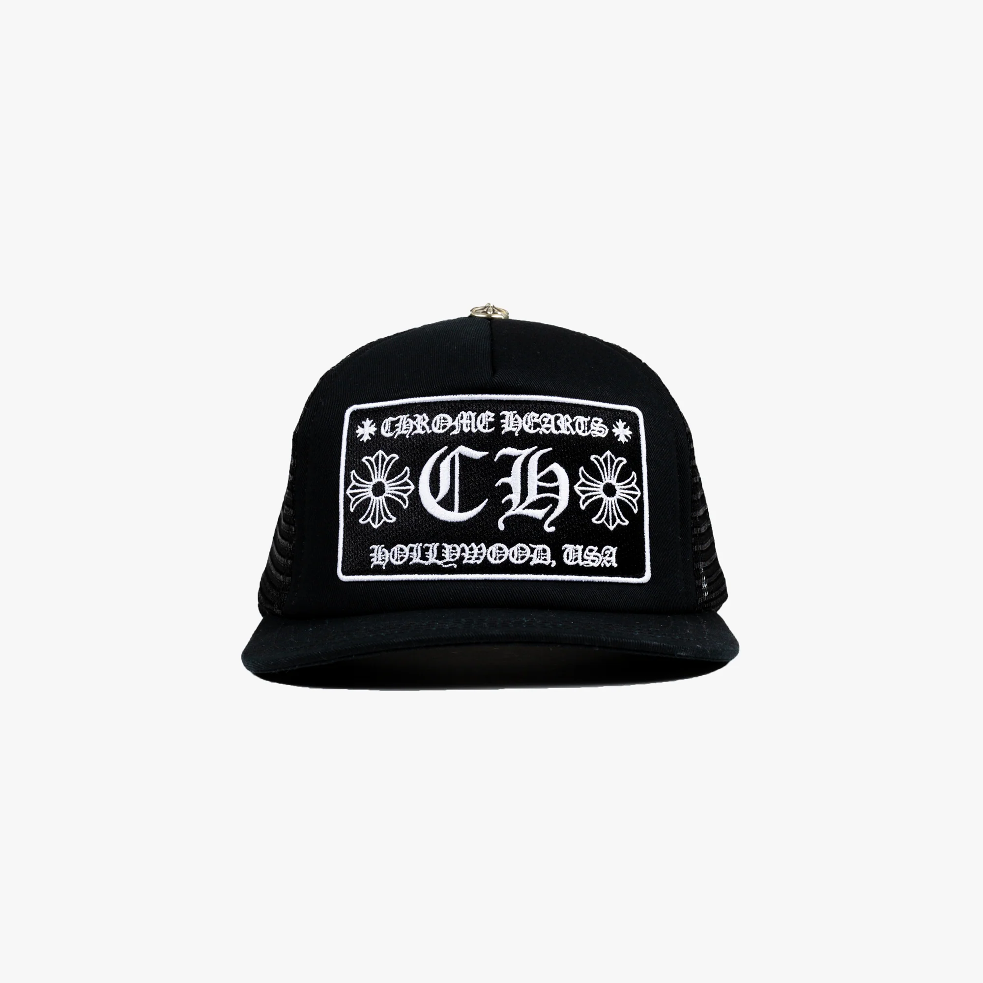 CH Patch Black Trucker Cap