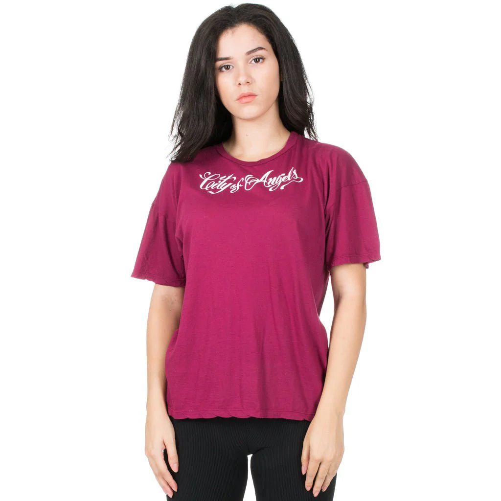 Womens City of Angels Wings T-Shirt