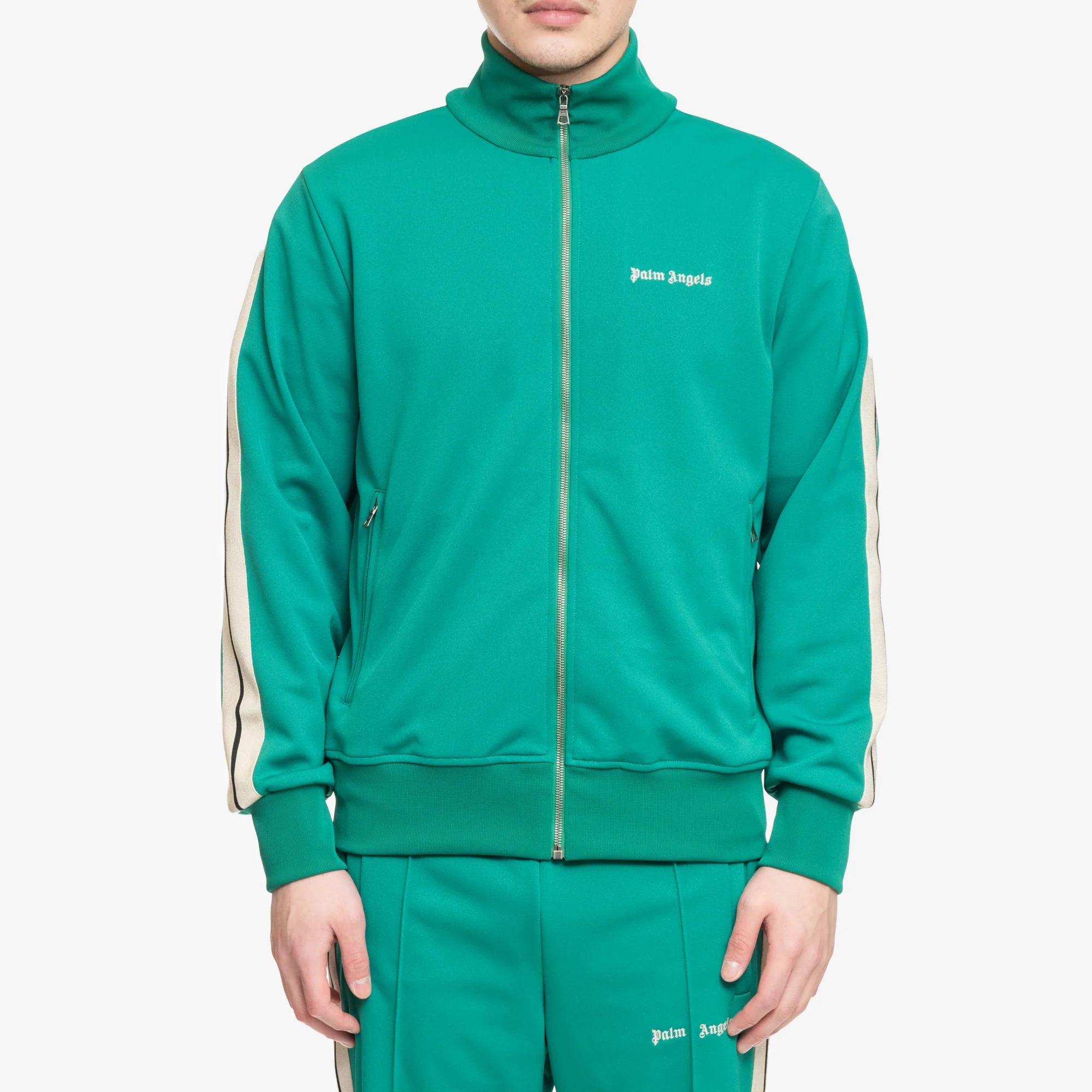 Classic Logo Green Track Jacket
