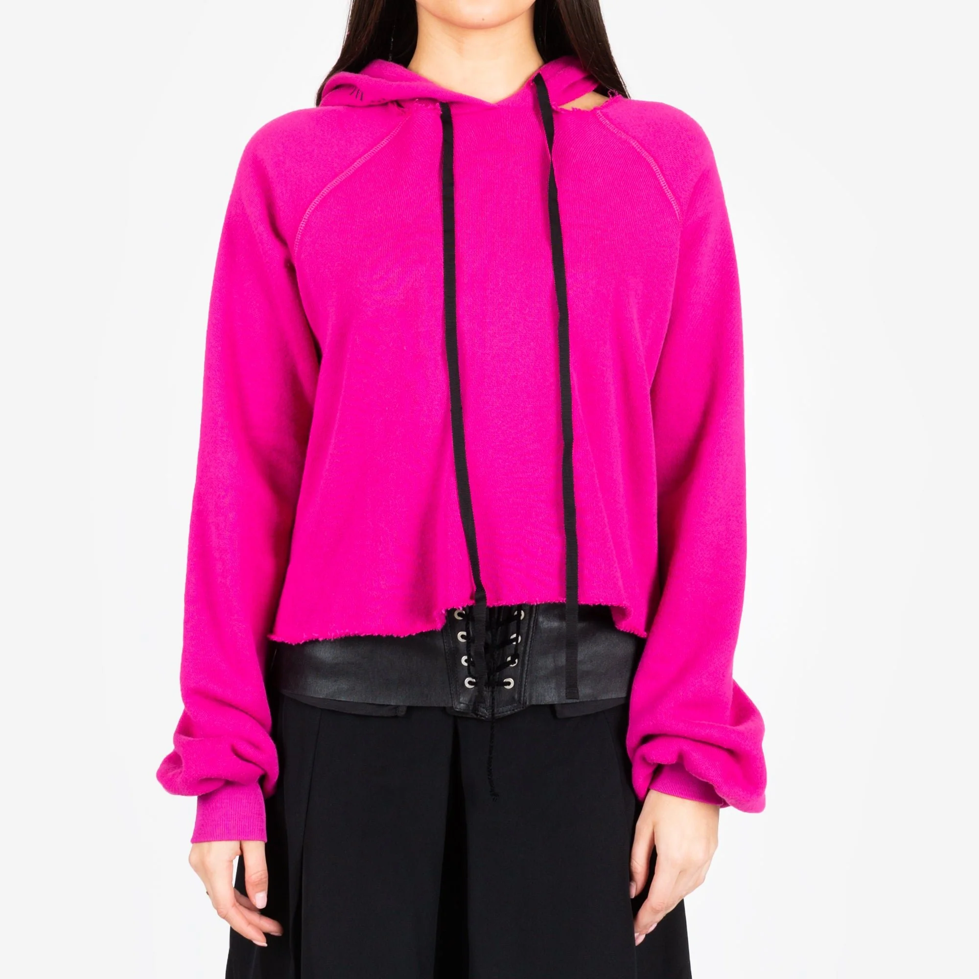 Womens Cot Cashmere Hoody