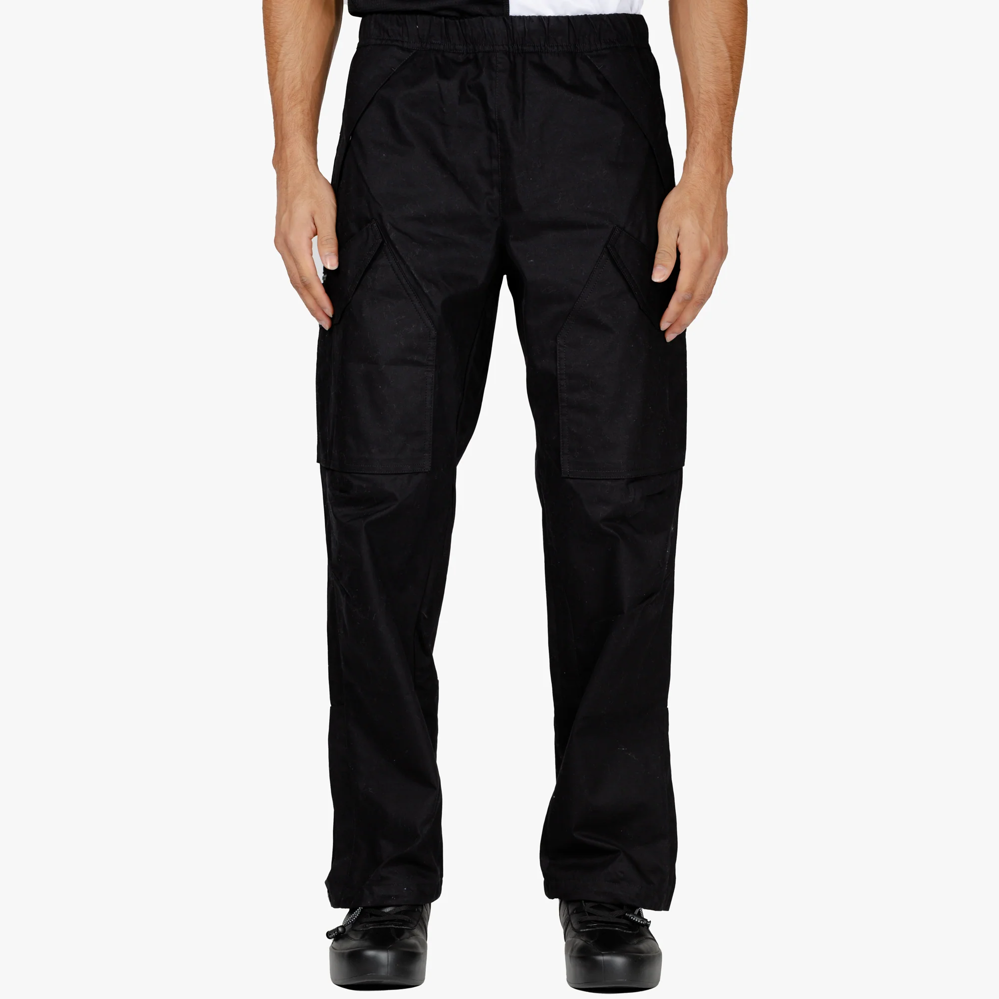 Cotton Twill Cargo Pants