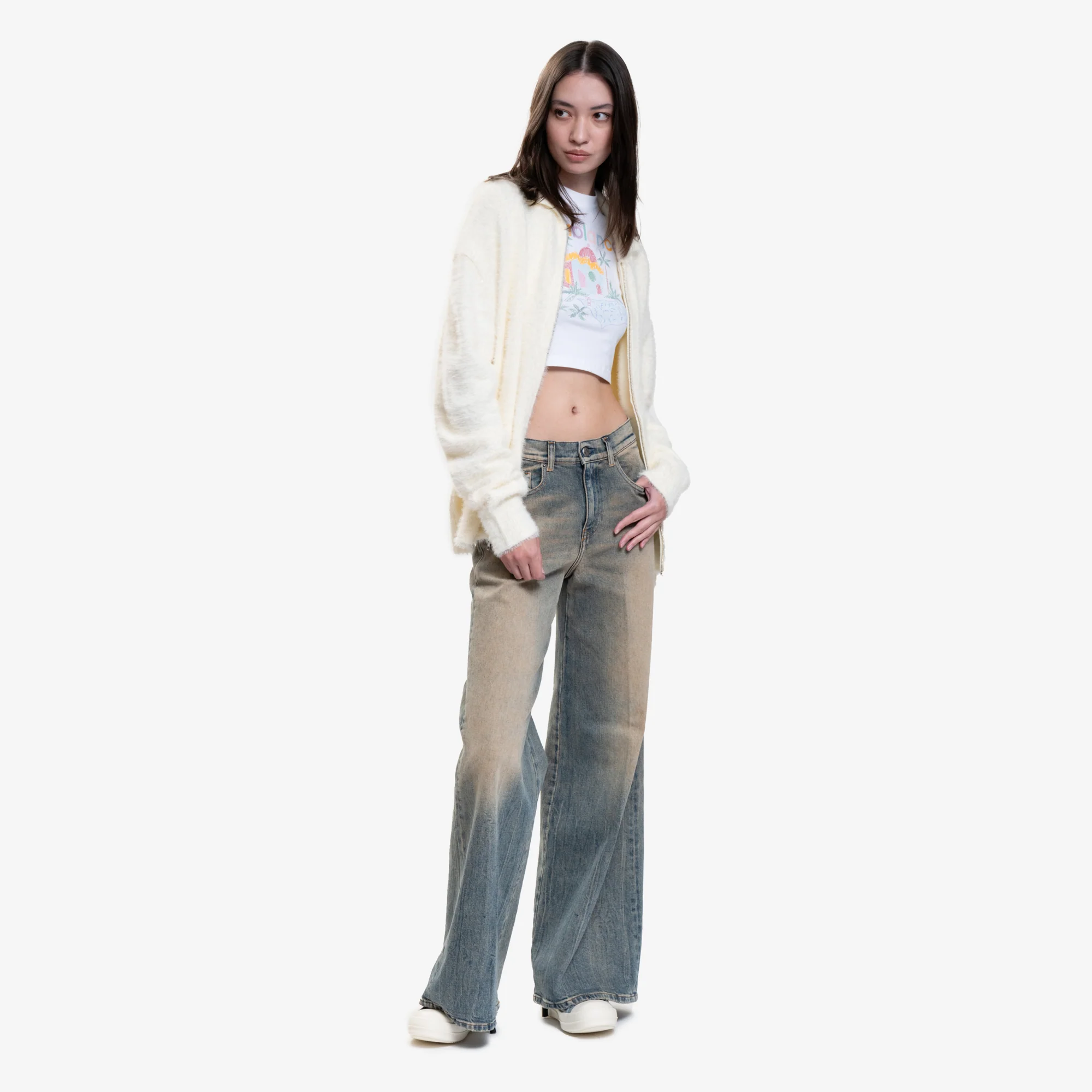 Womens 1978 Akemi Wide Leg Jeans - Image 2