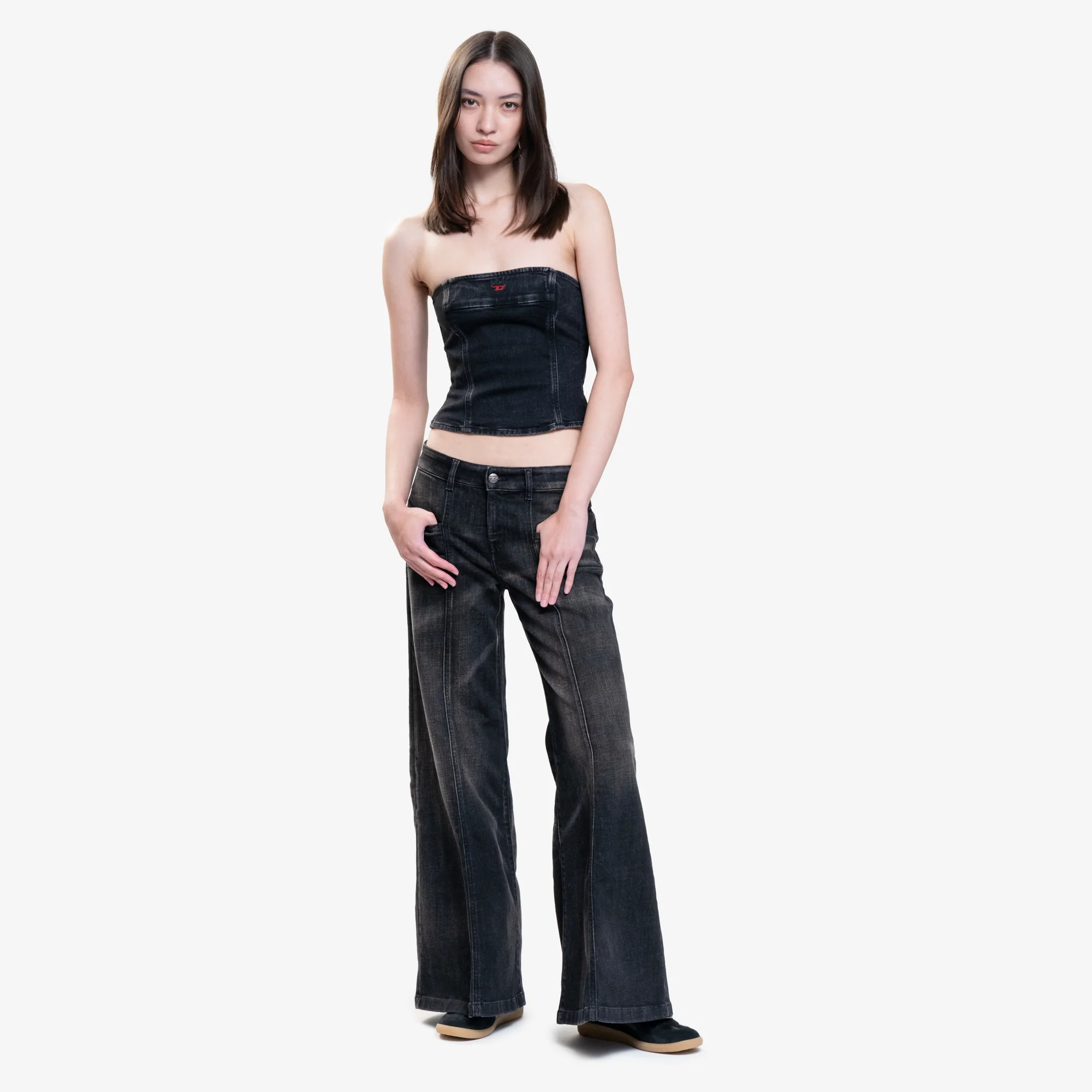 Womens AKII Flare Jeans - Image 2
