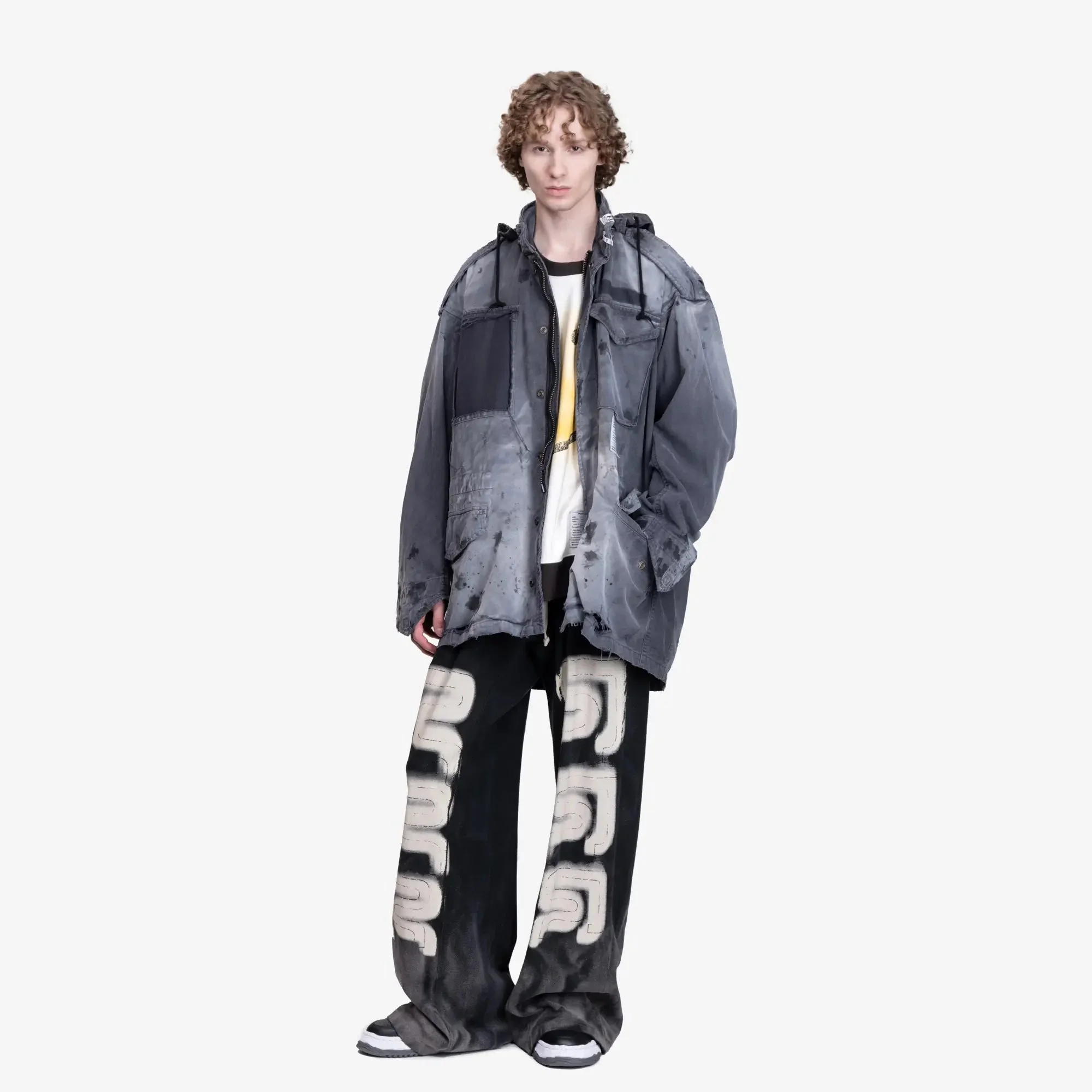 Distressed M-65 Jacket - Image 2