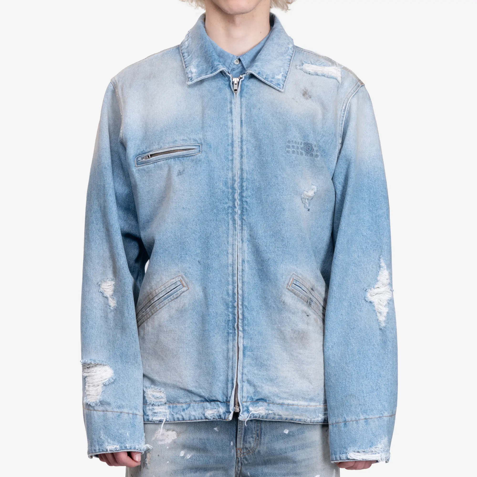 Distressed Work Jacket