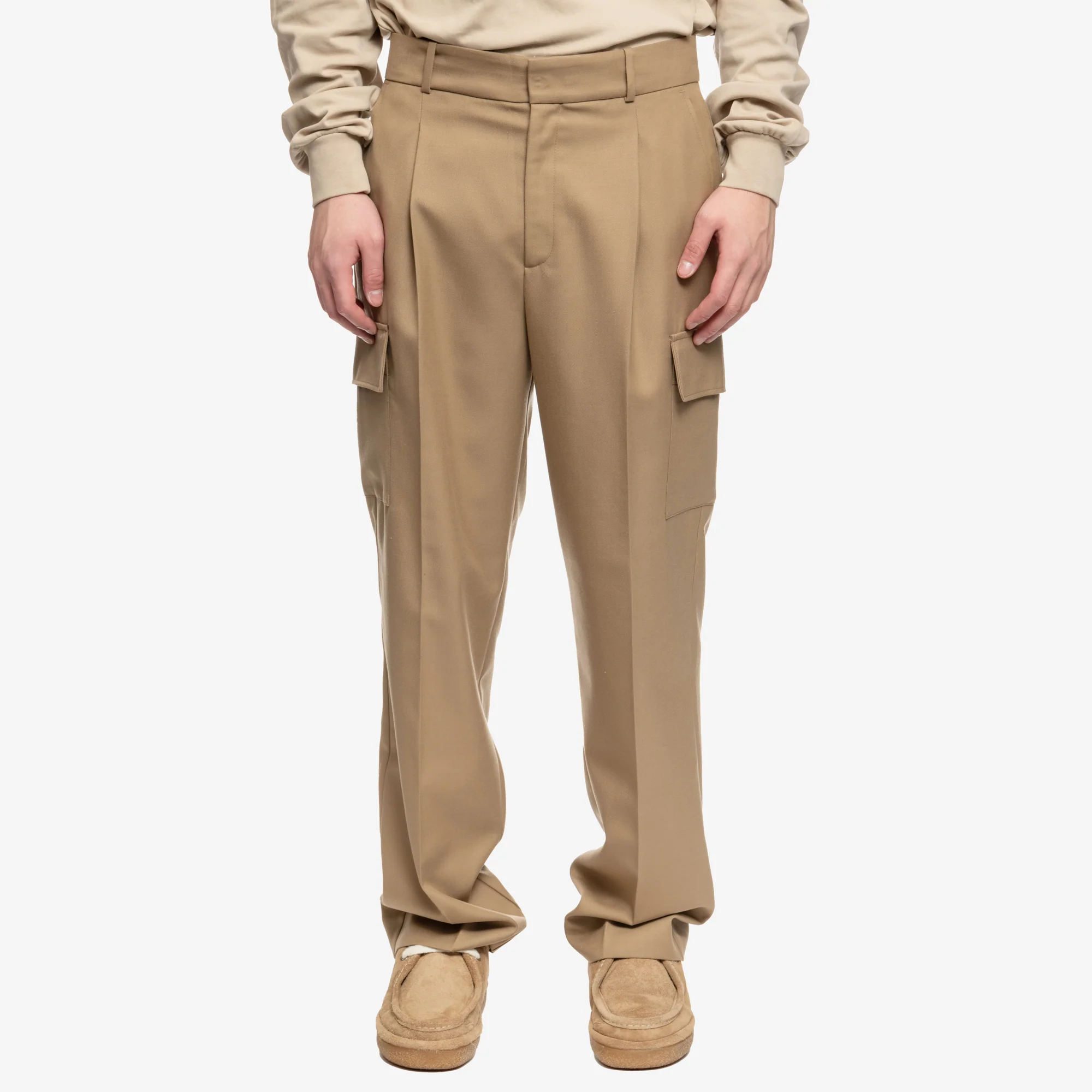 Le Pantalon Cargo Flanelle