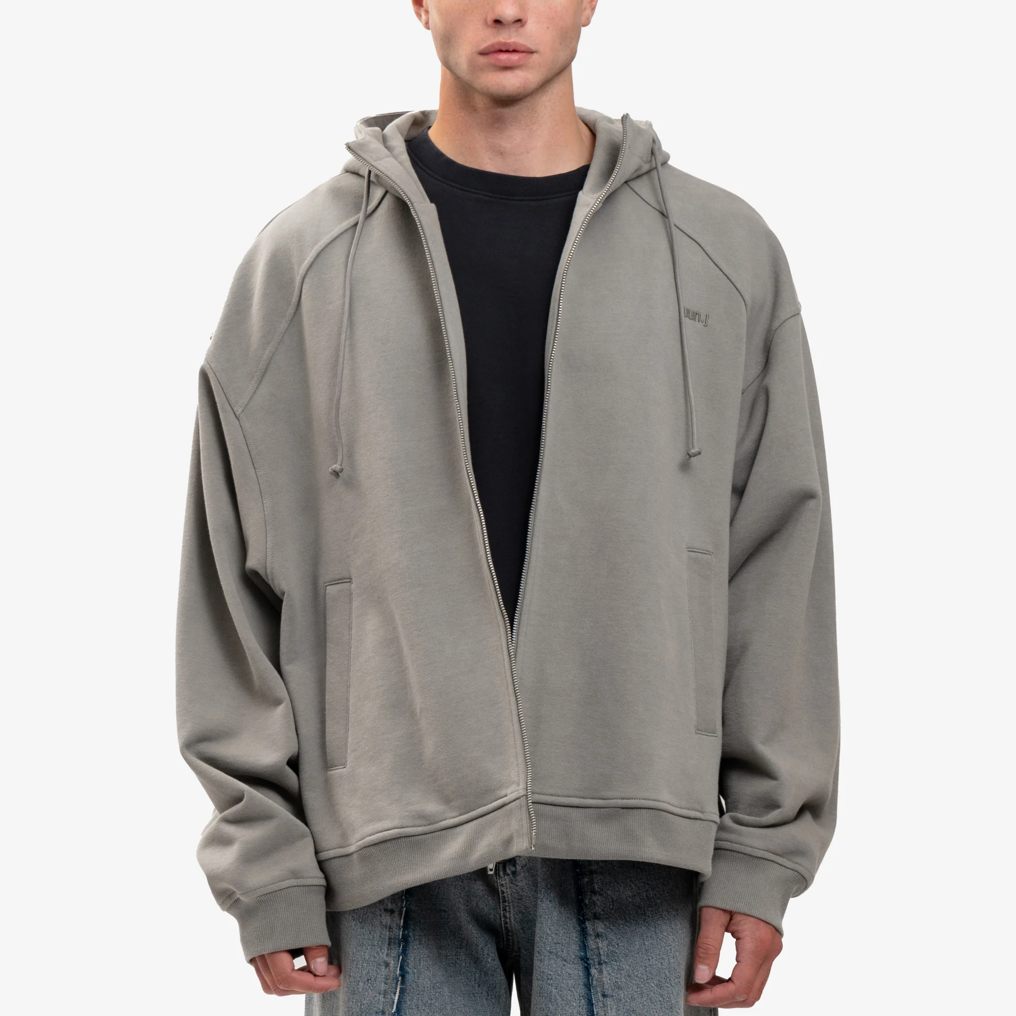 Dyed Zip Hoody