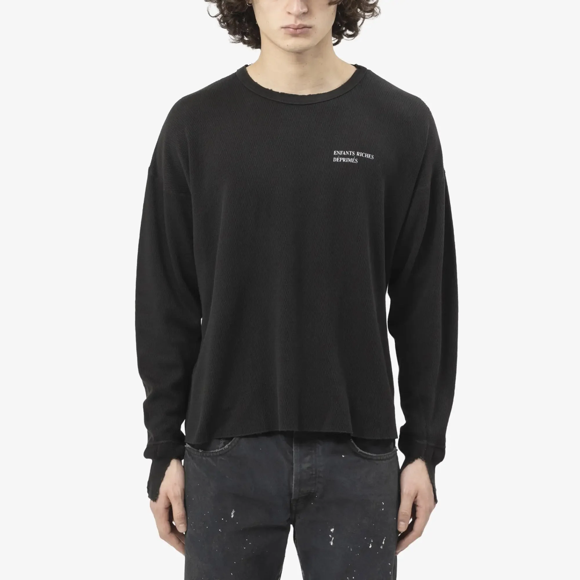Classic Logo Distressed LS Thermal