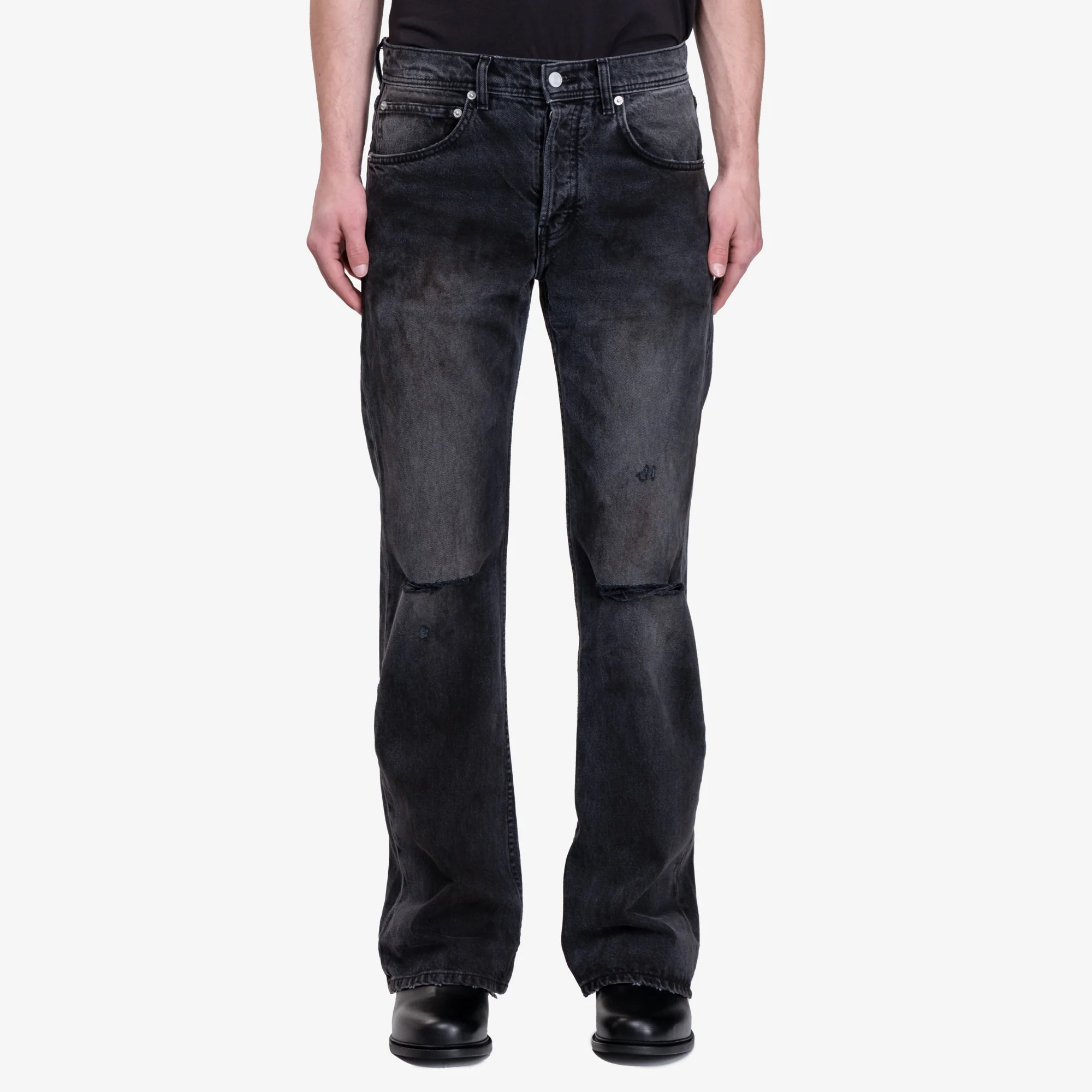 Wider Flare Leg Jeans