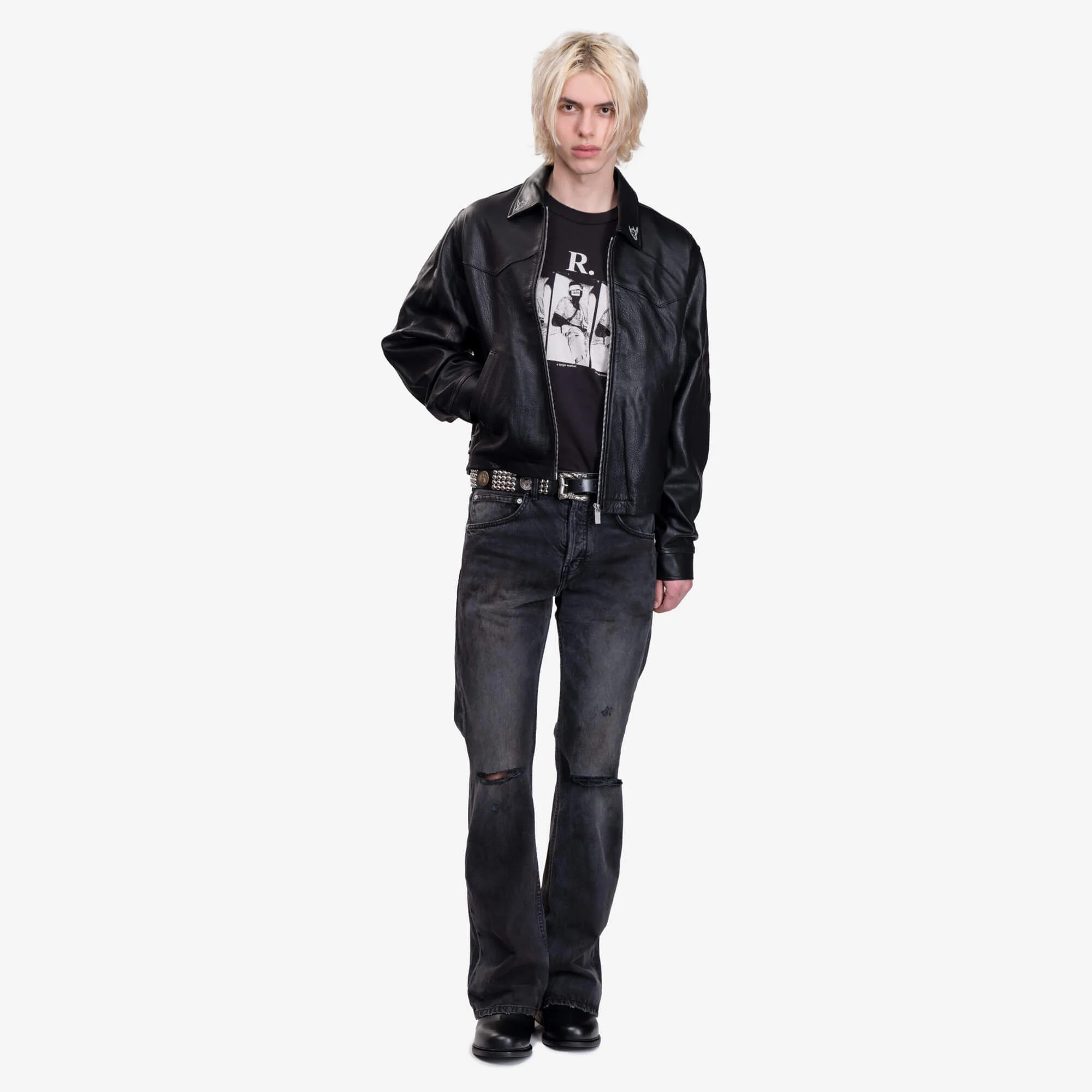 Wider Flare Leg Jeans - Image 2