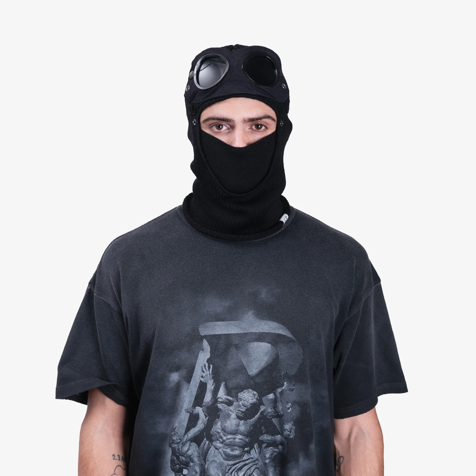 Extra Fine Wool Goggle Balaclava - Image 2