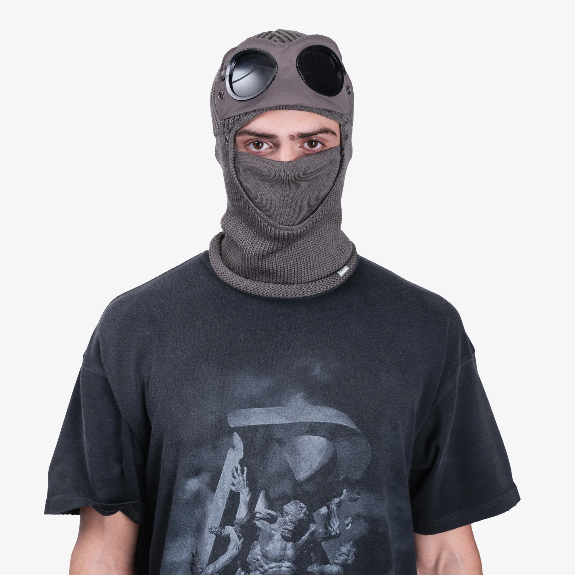 Extra Fine Wool Goggle Balaclava - Image 2