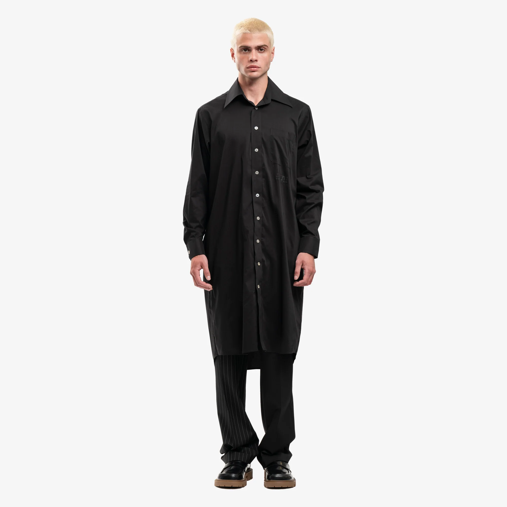Hand Print Long Shirt
