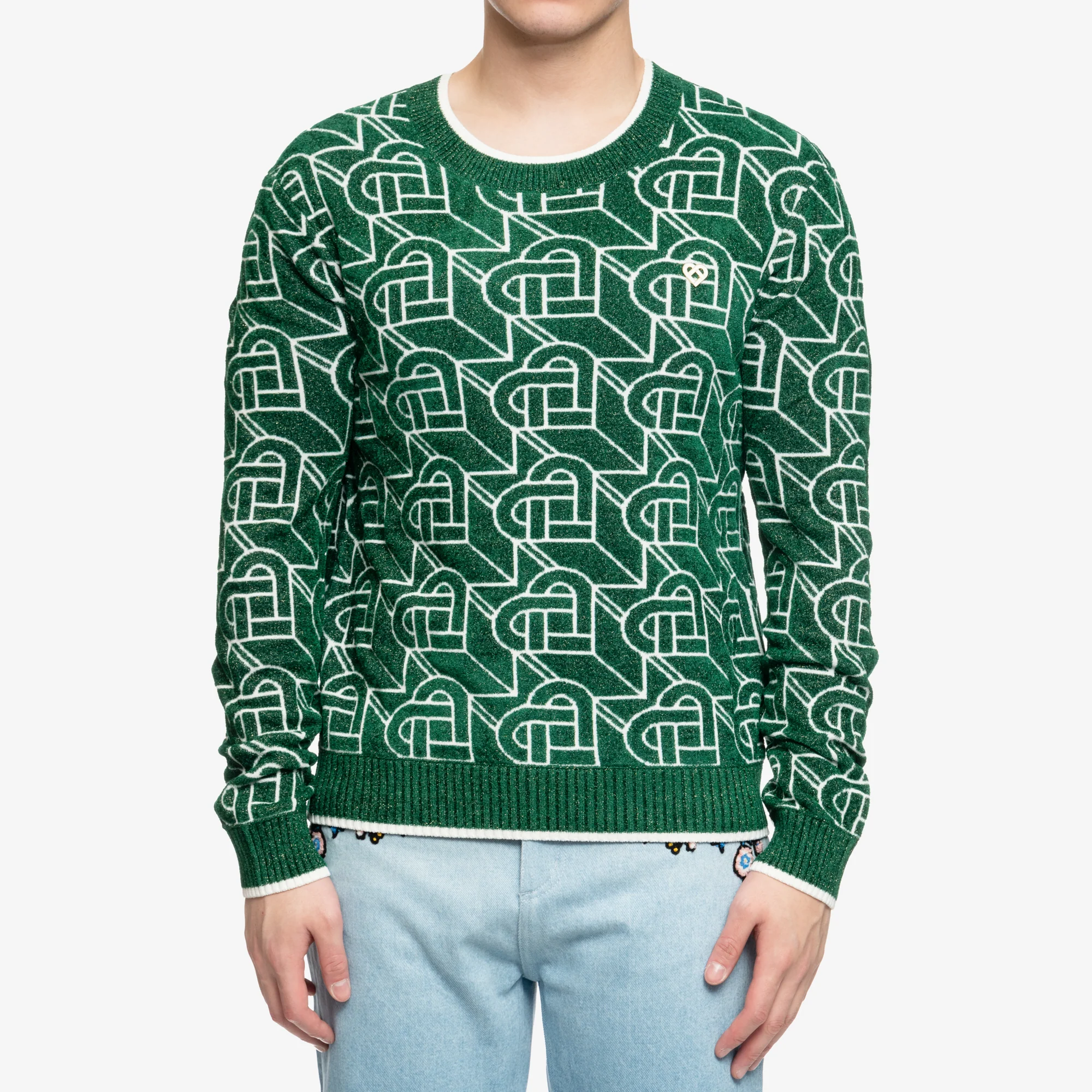 Heart Monogram Sweater