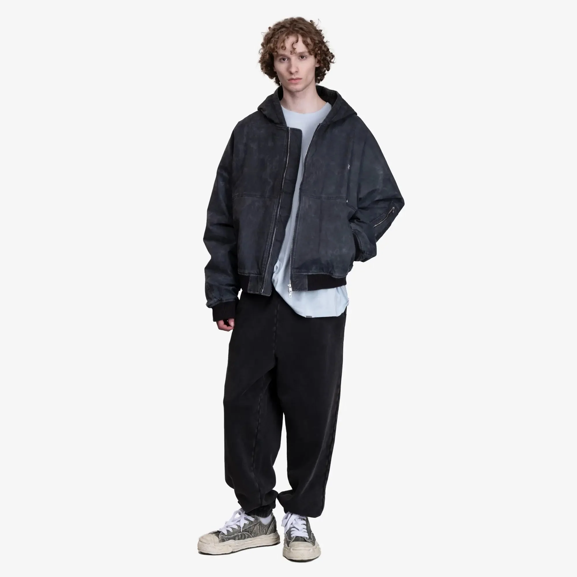 Hooded Bomber Jacket - Image 2
