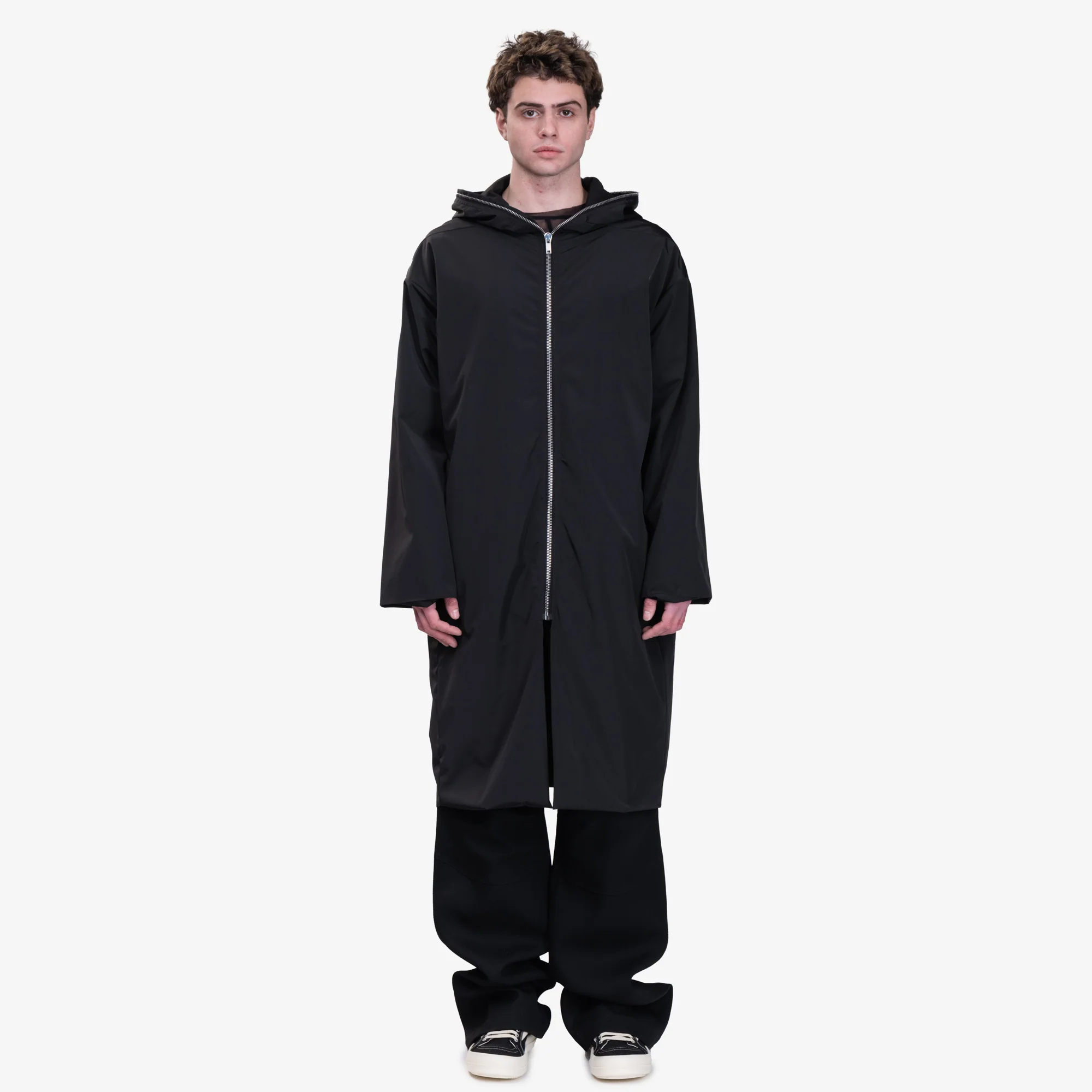 Hooded Gimp Coat