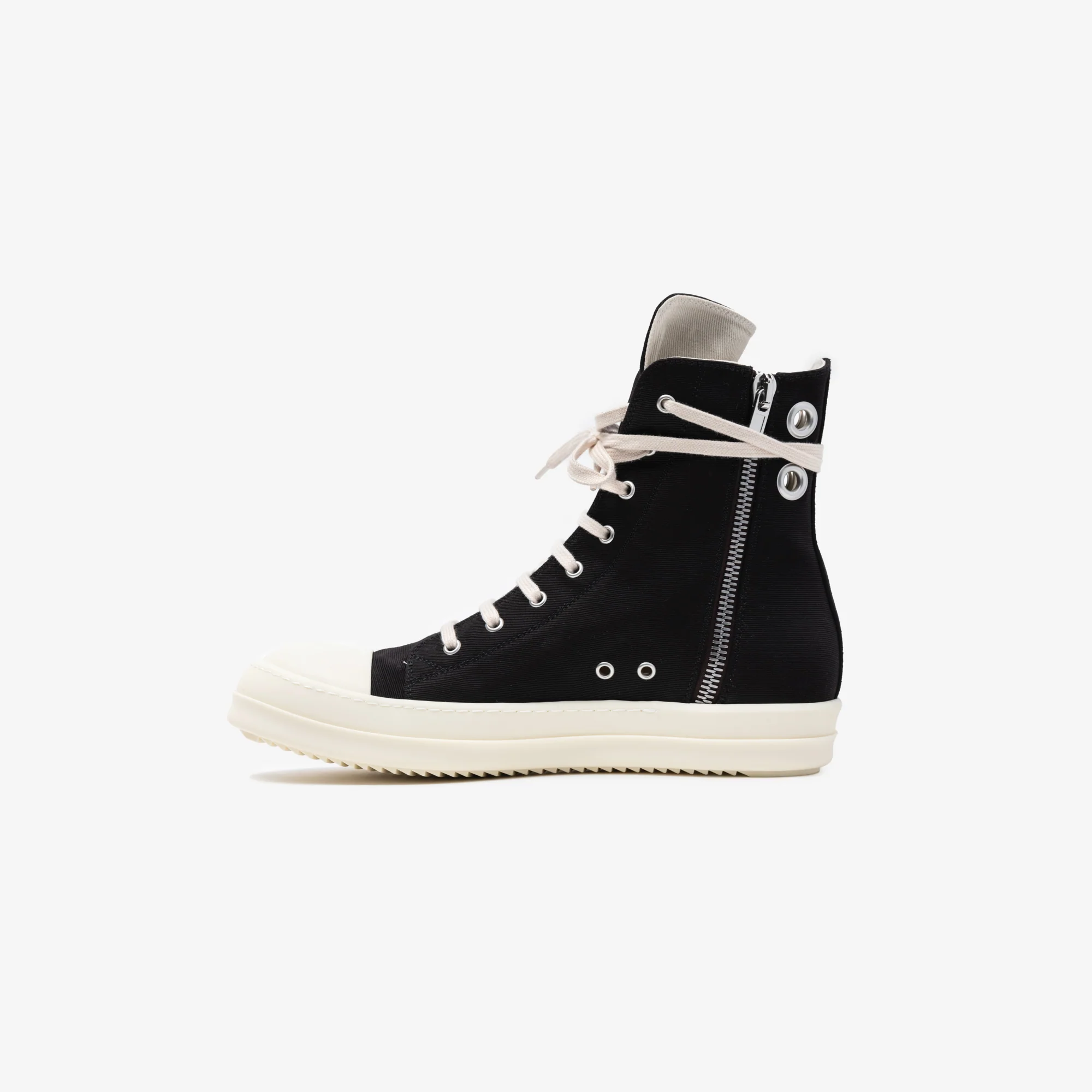 Womens High-Top Canvas Sneakers - Image 3