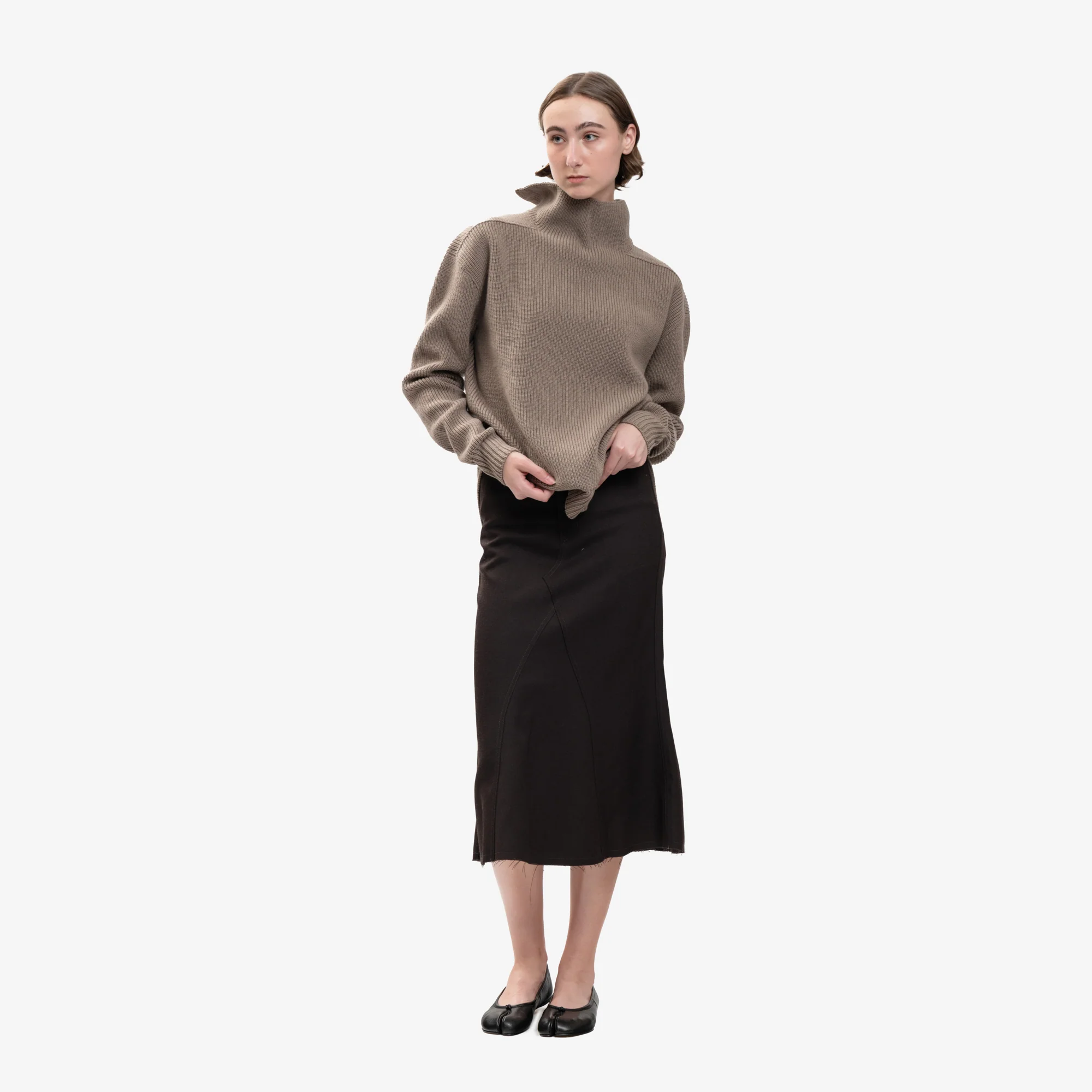 Womens Tabi Ballerina Flats - Image 2