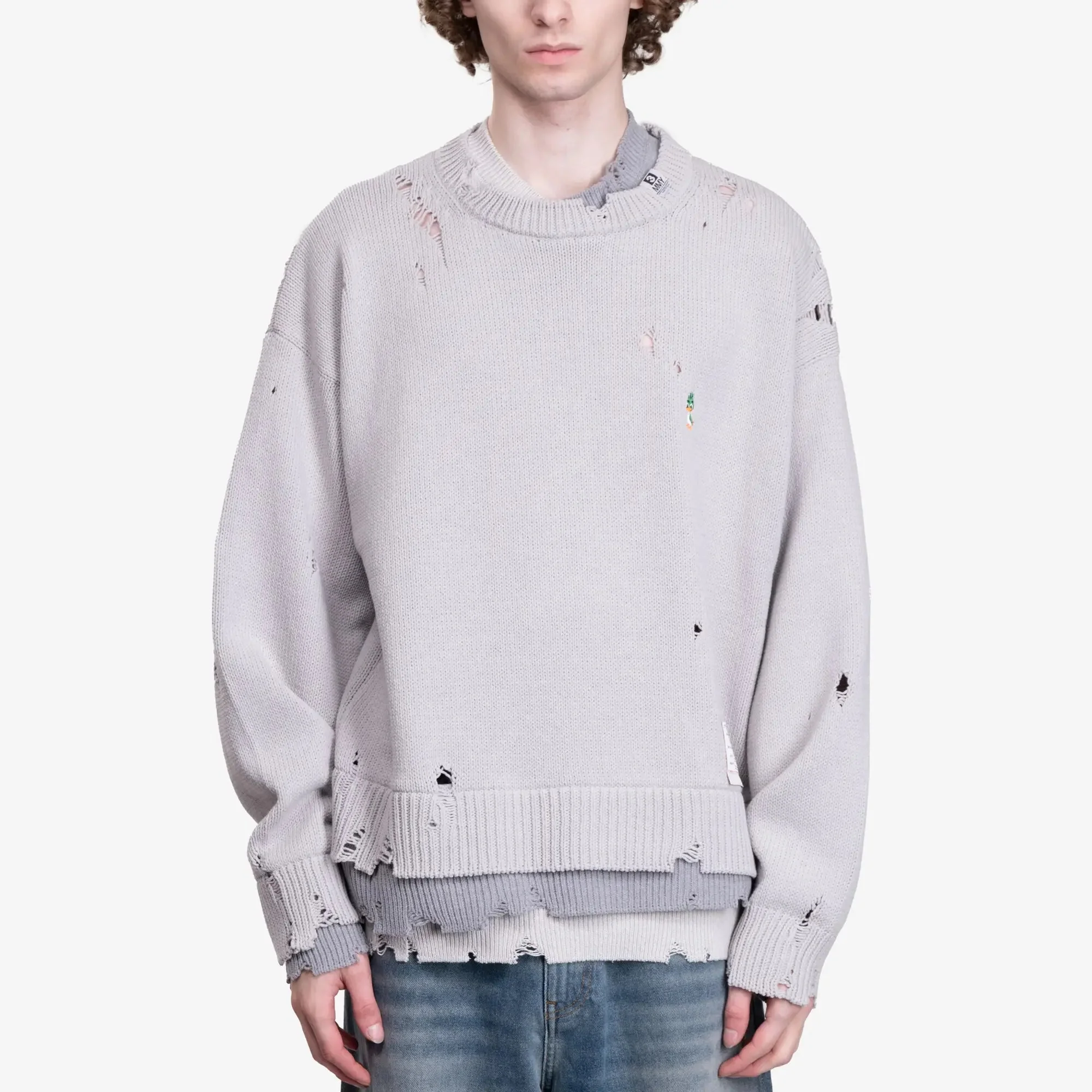 Layered Knit Sweater