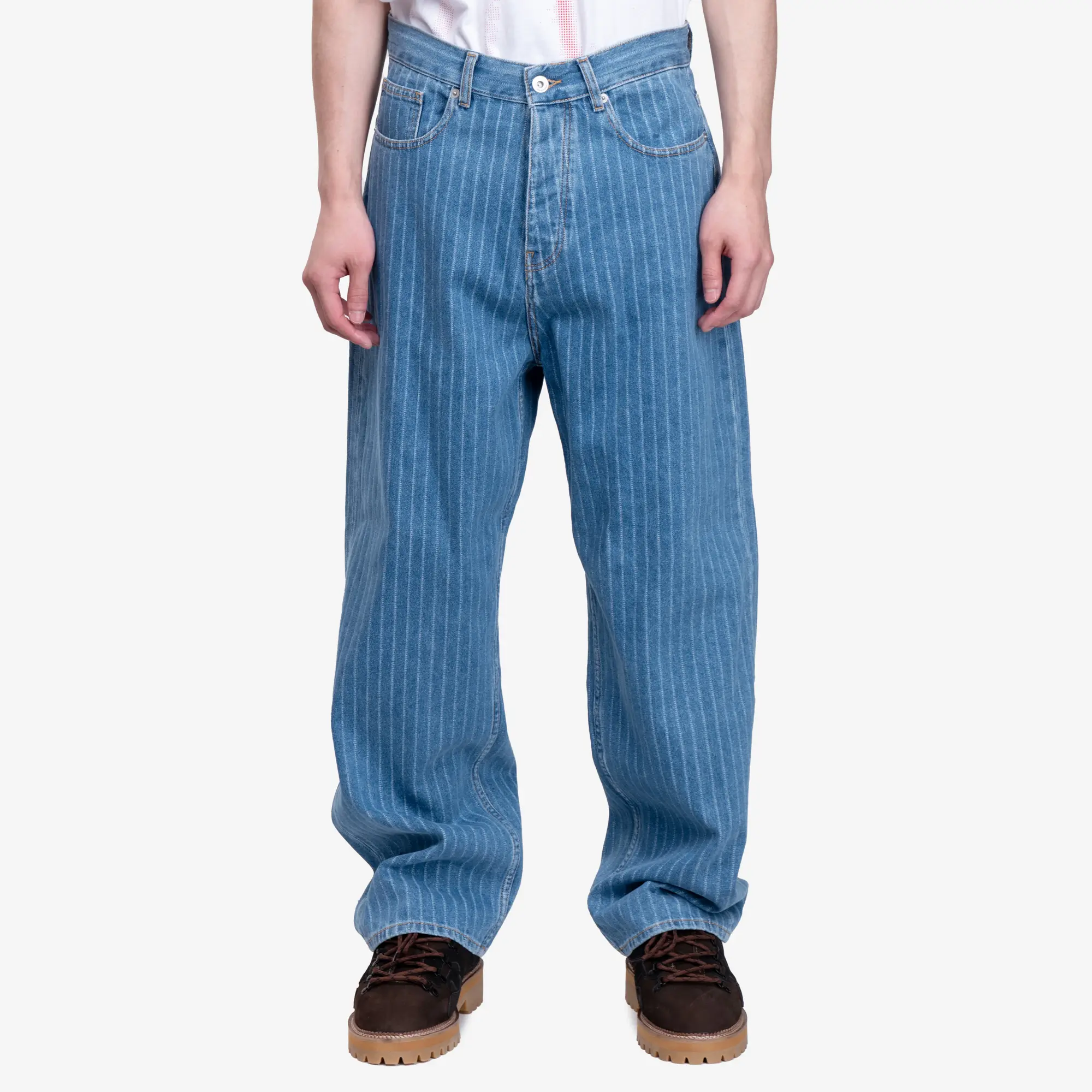 Le Jean Baggy Rayures