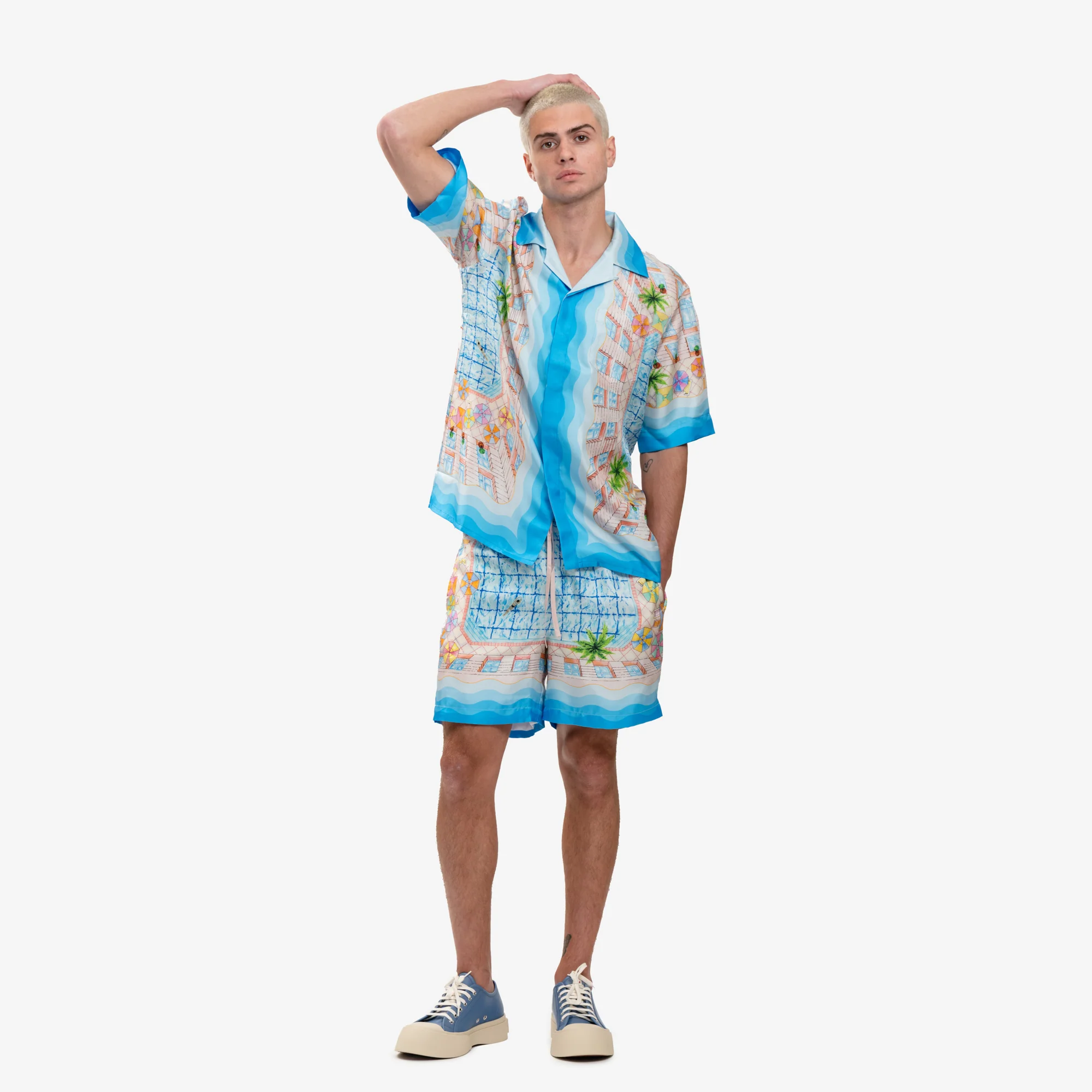 Le Plongeon SS Silk Shirt - Image 2