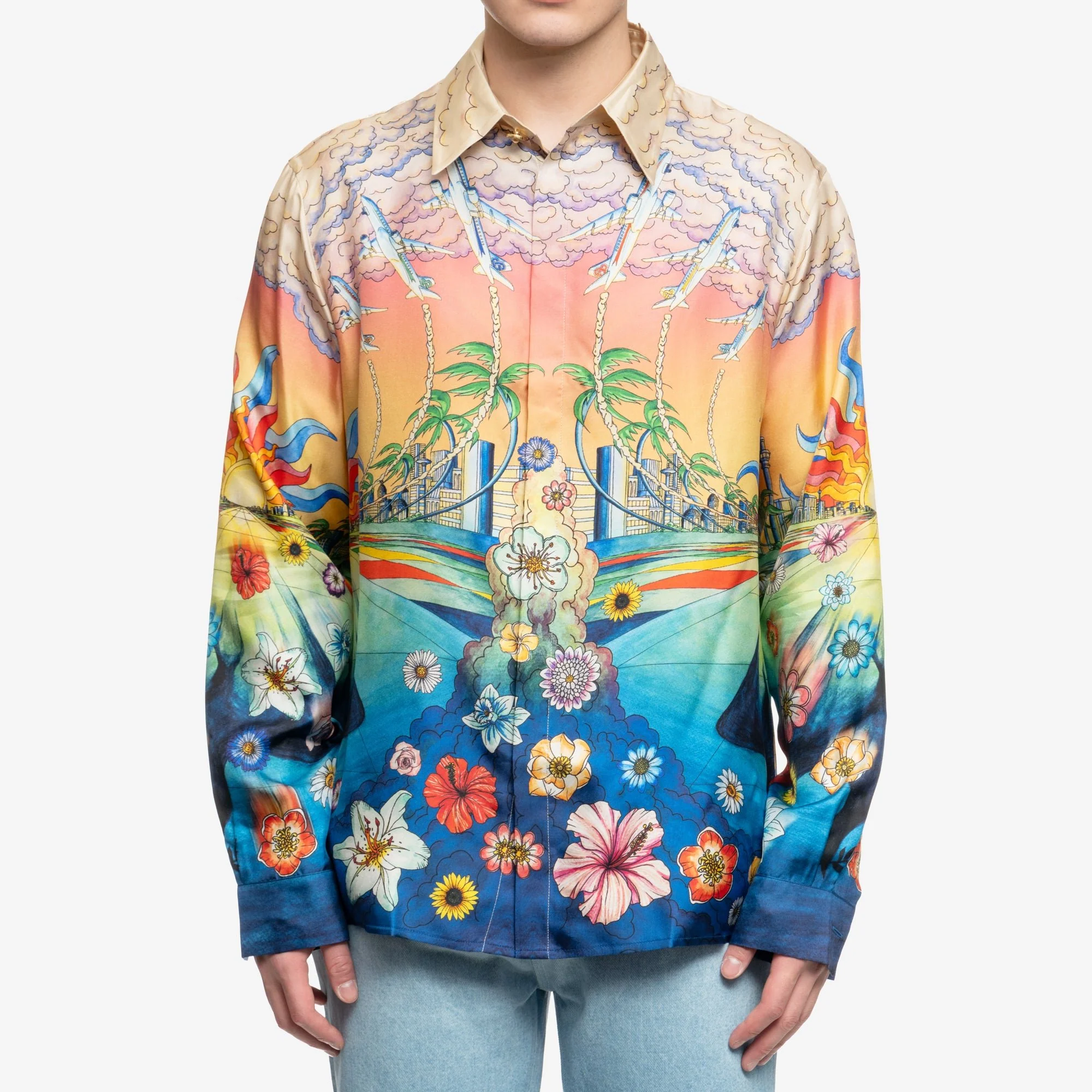 Lenvol LS Silk Shirt