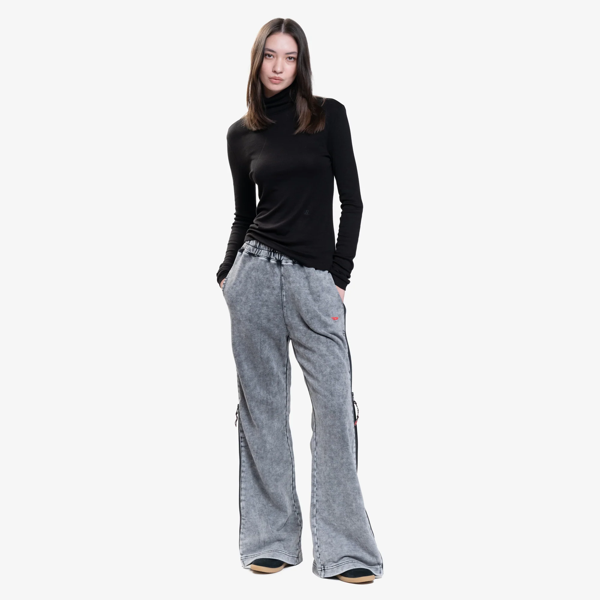 Unisex Long Sleeve Turtleneck - Image 2