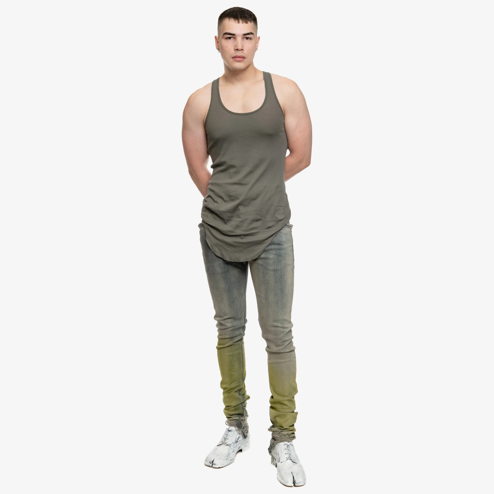 Luxor Tyrone Acid Degrade Jeans - Image 2