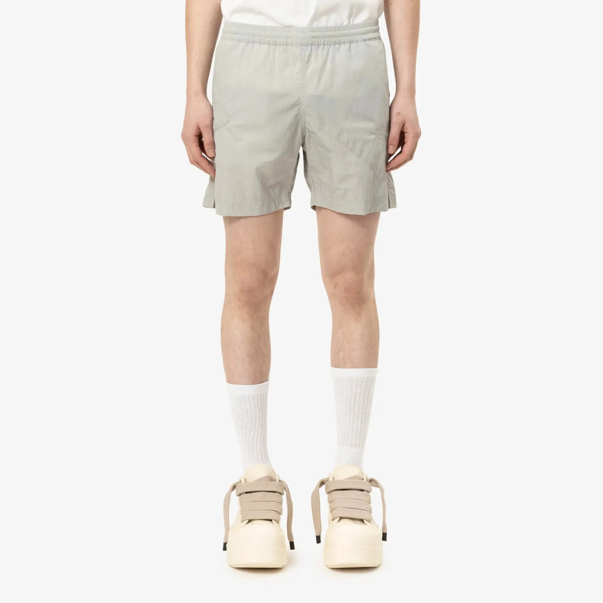 Nylon Windbreaker Shorts