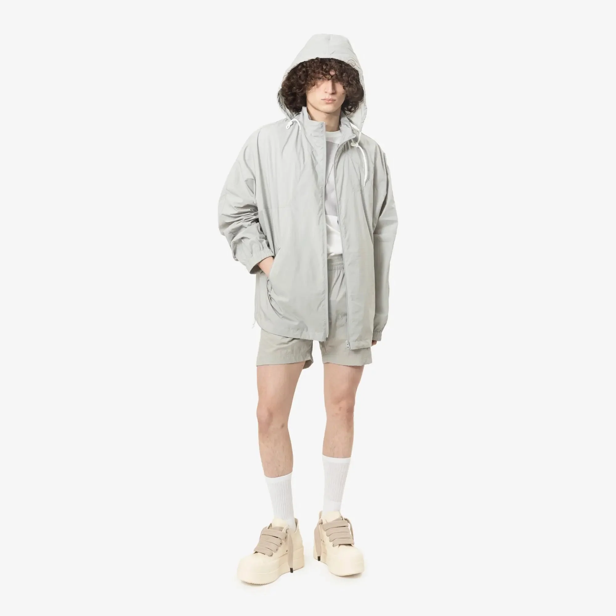 Nylon Windbreaker Shorts - Image 2