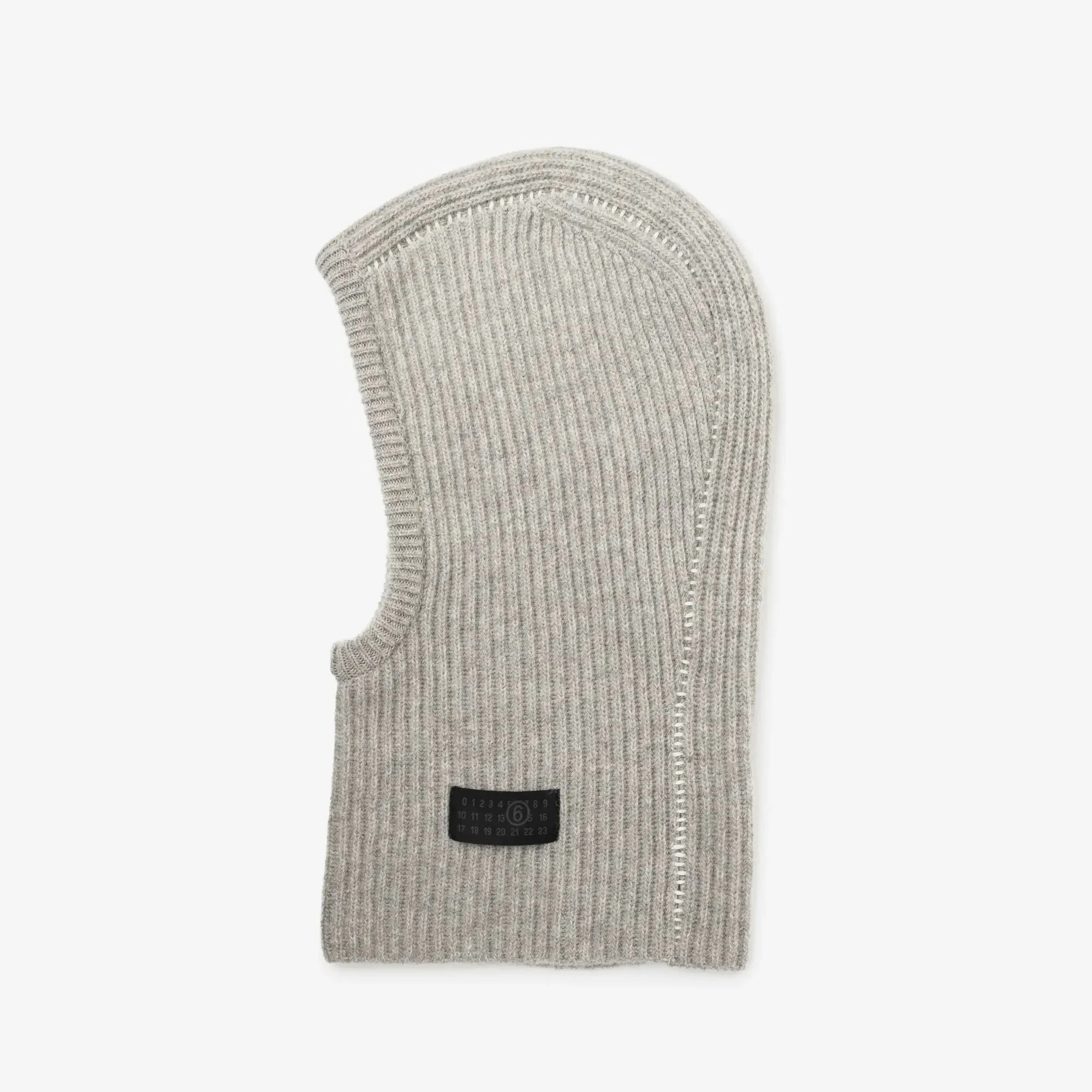 Ribbed Wool Balaclava