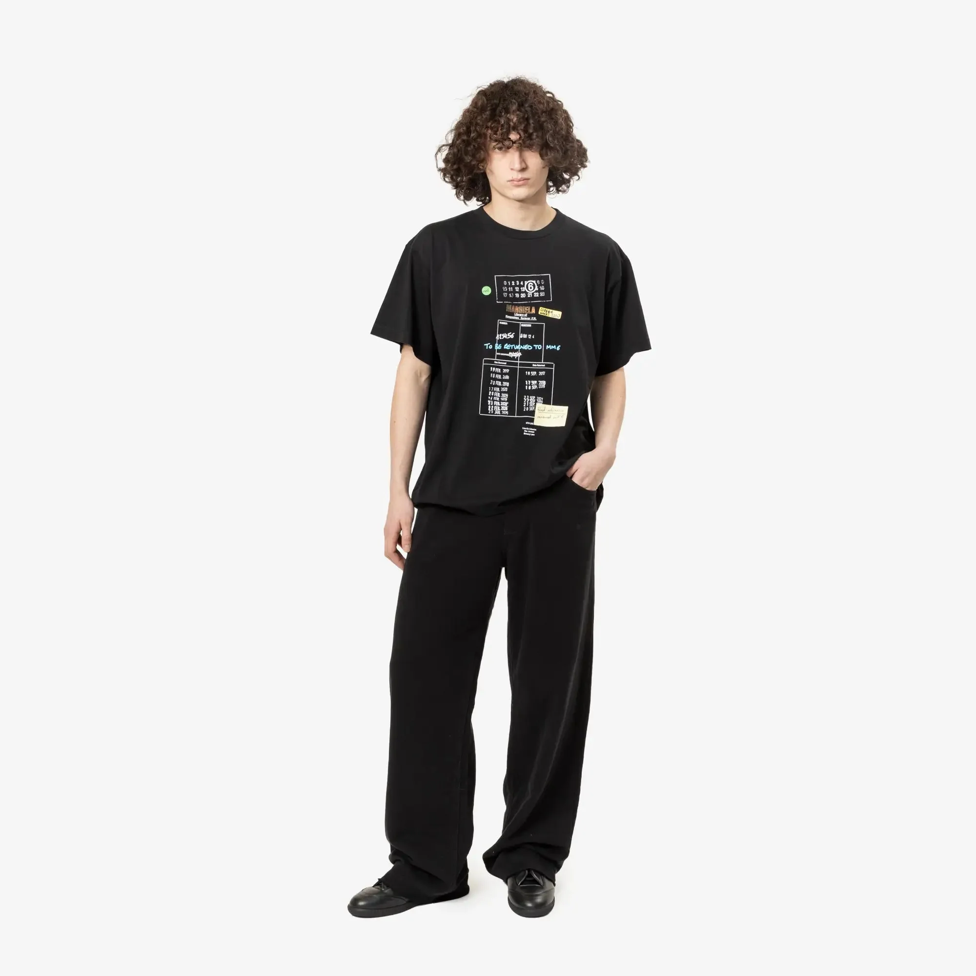 Wide Leg Cotton Trousers - Image 2