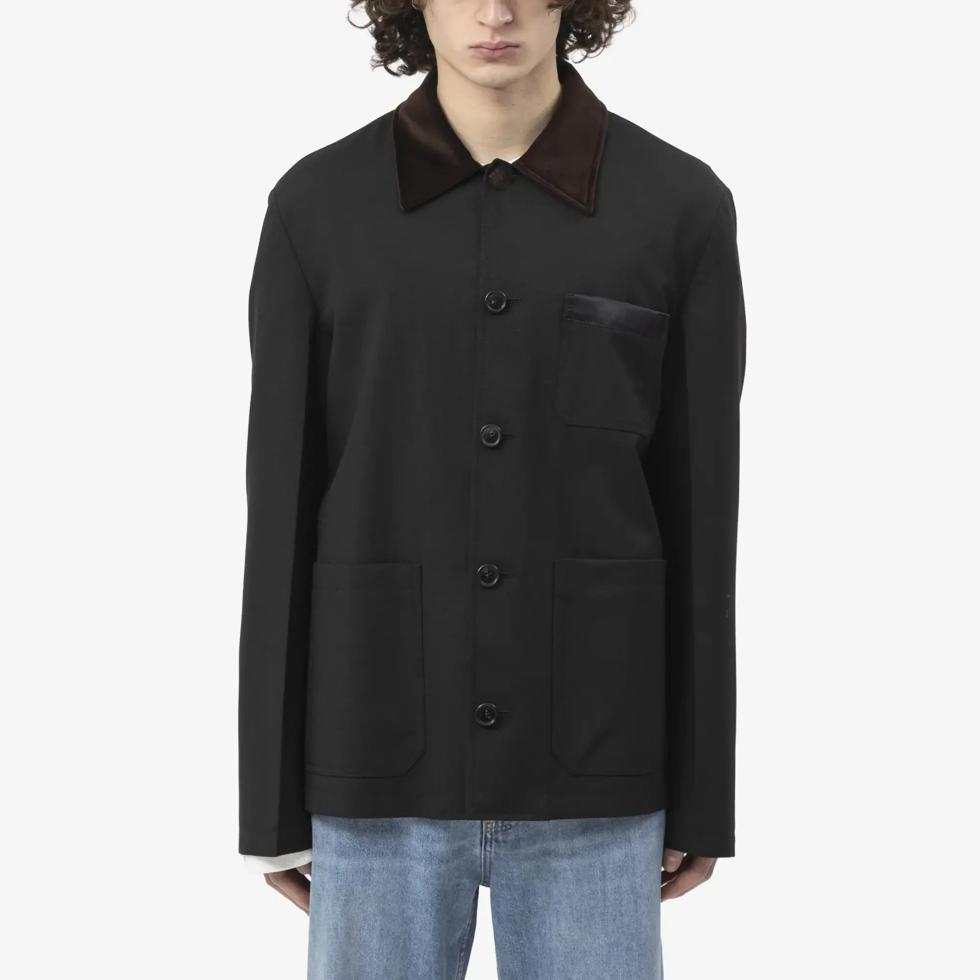 Tropical Wool Workwear Jacket