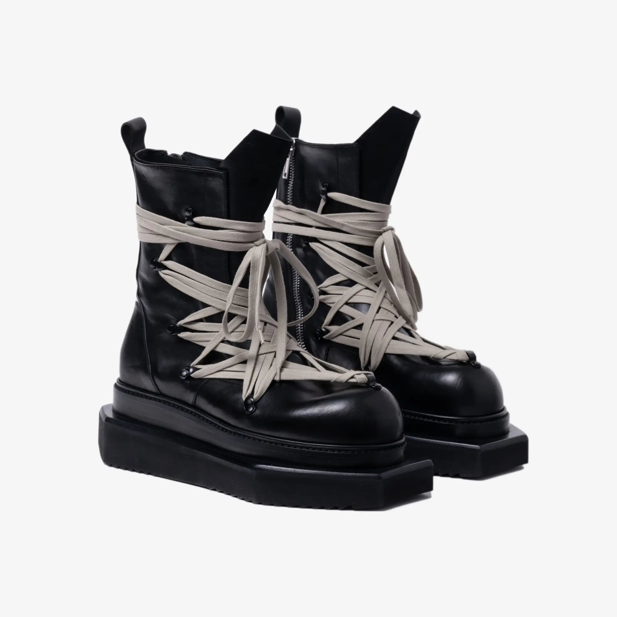 Megalace Turbo Cyclops Leather Boots